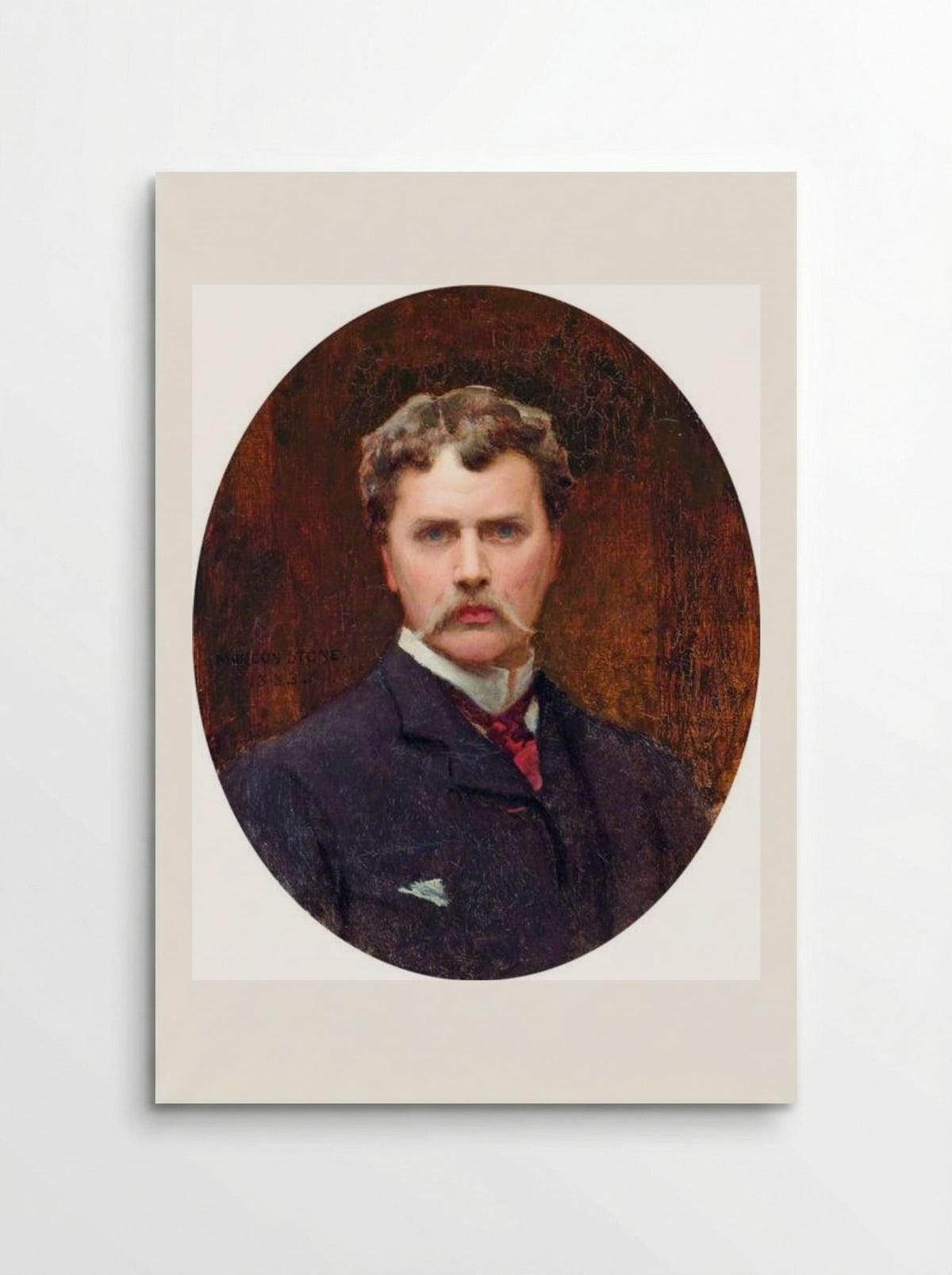 Self Portrait - Marcus Stone - Poster