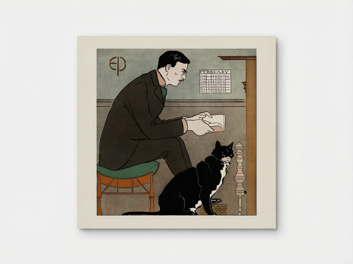 Self-Portrait - Edward Penfield - Poster