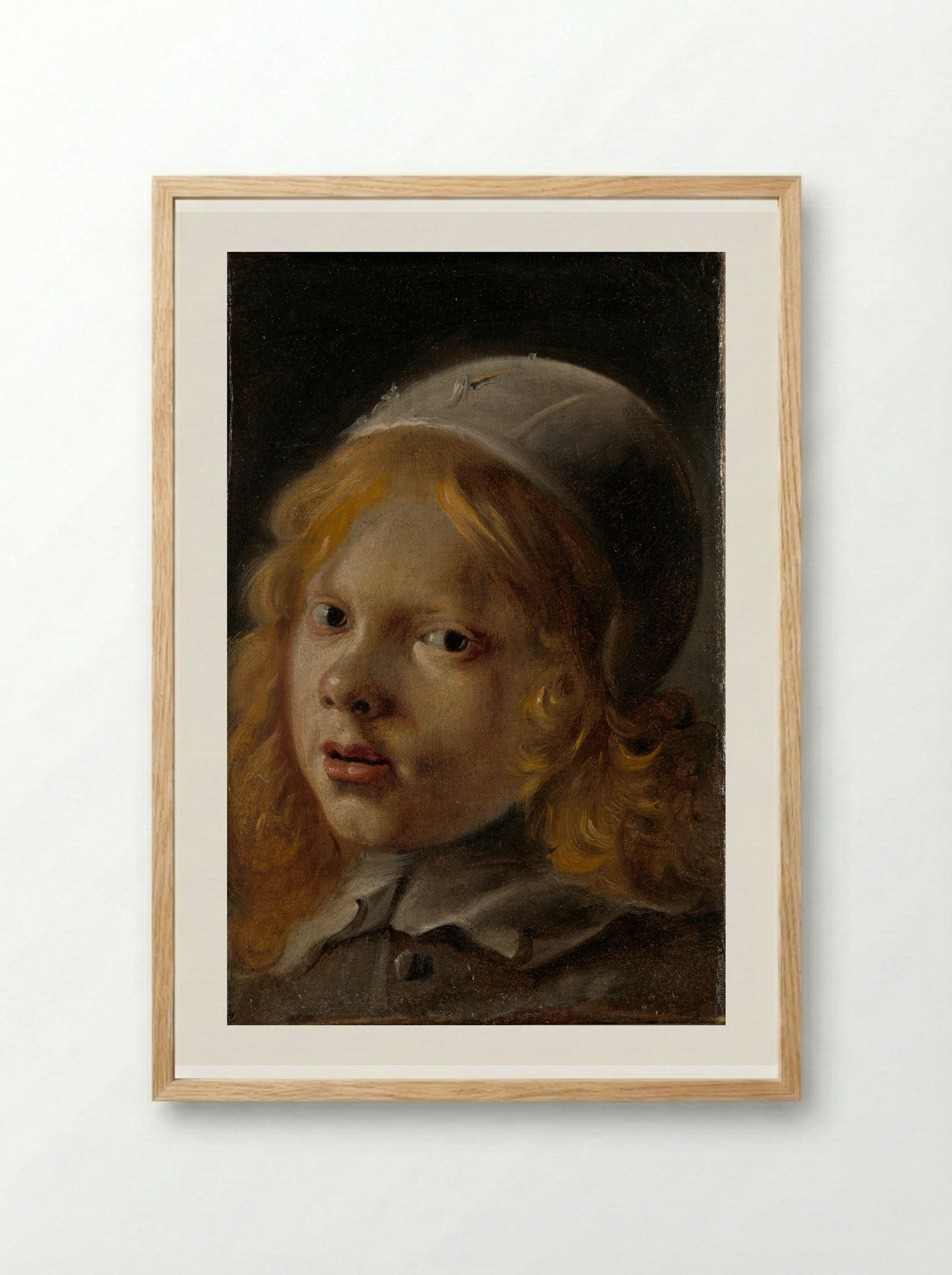 Self-portrait - Moses ter Borch - Framed Print Wood