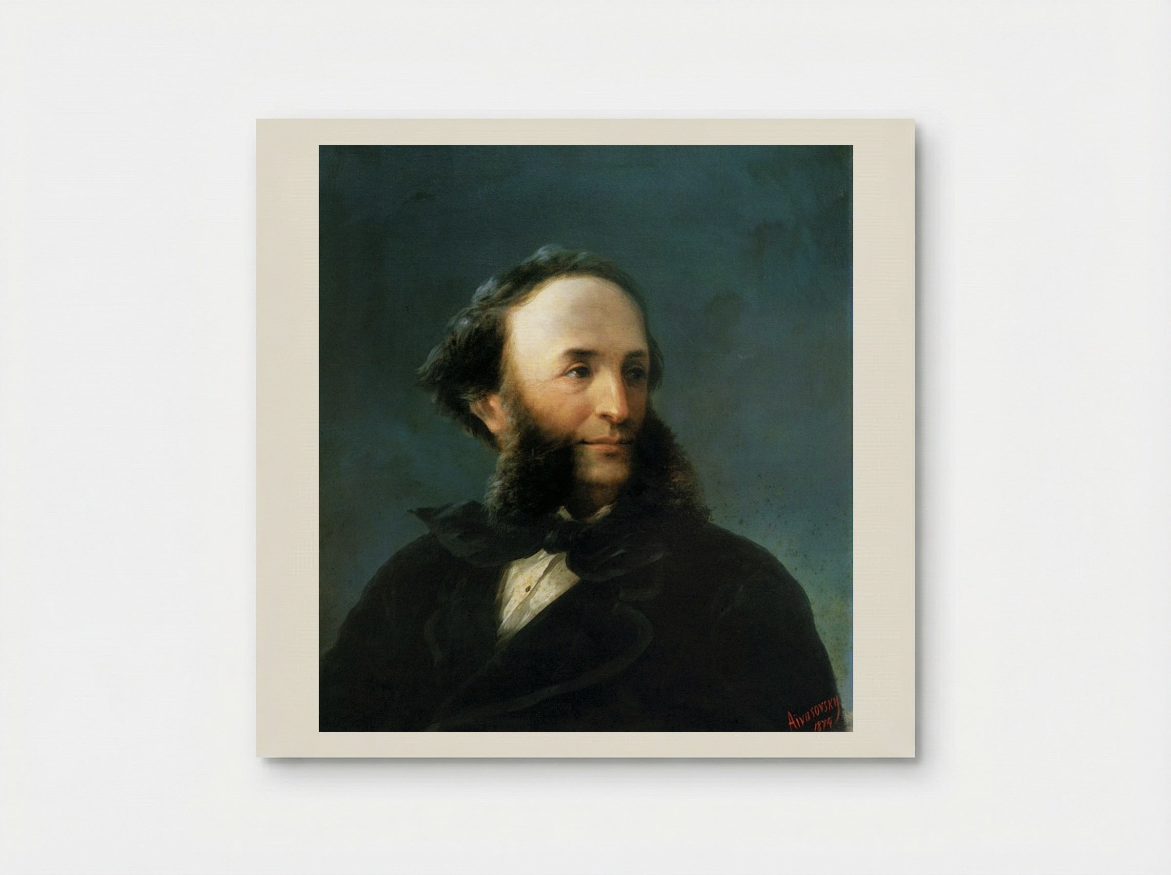 Self-portrait - Ivan Aivazovsky - Poster