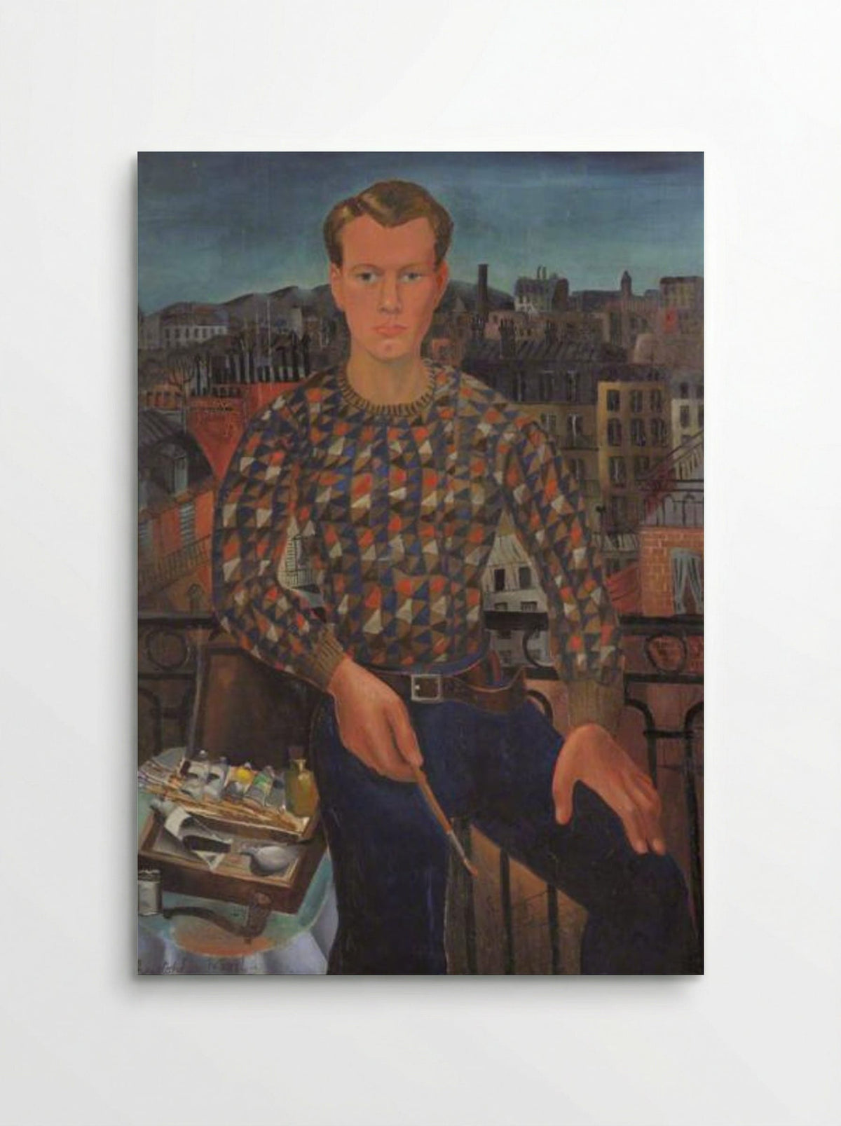 Self-portrait - Christopher Wood - Poster