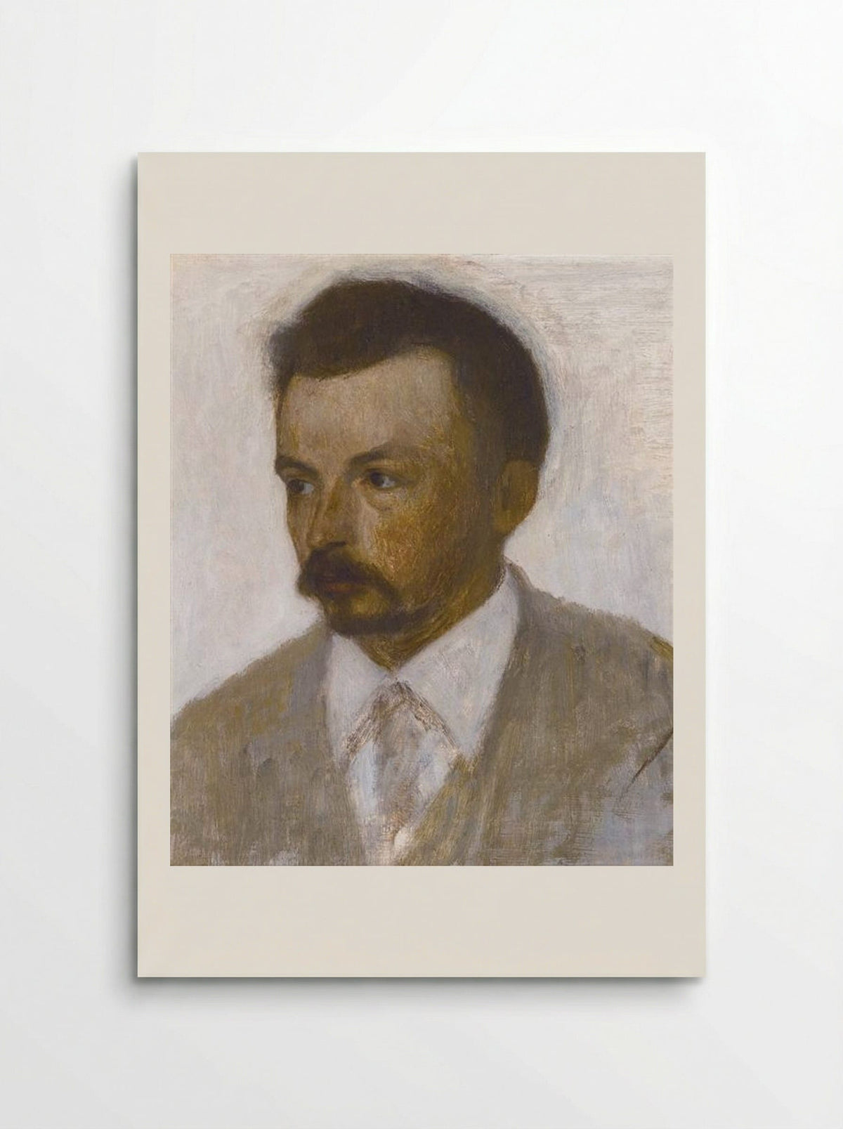 Self-portrait - Vilhelm Hammershøi - Poster