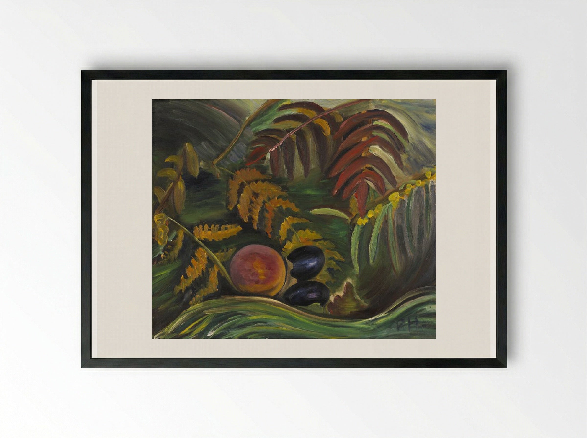 September - Prudence Heward - Framed Print Black