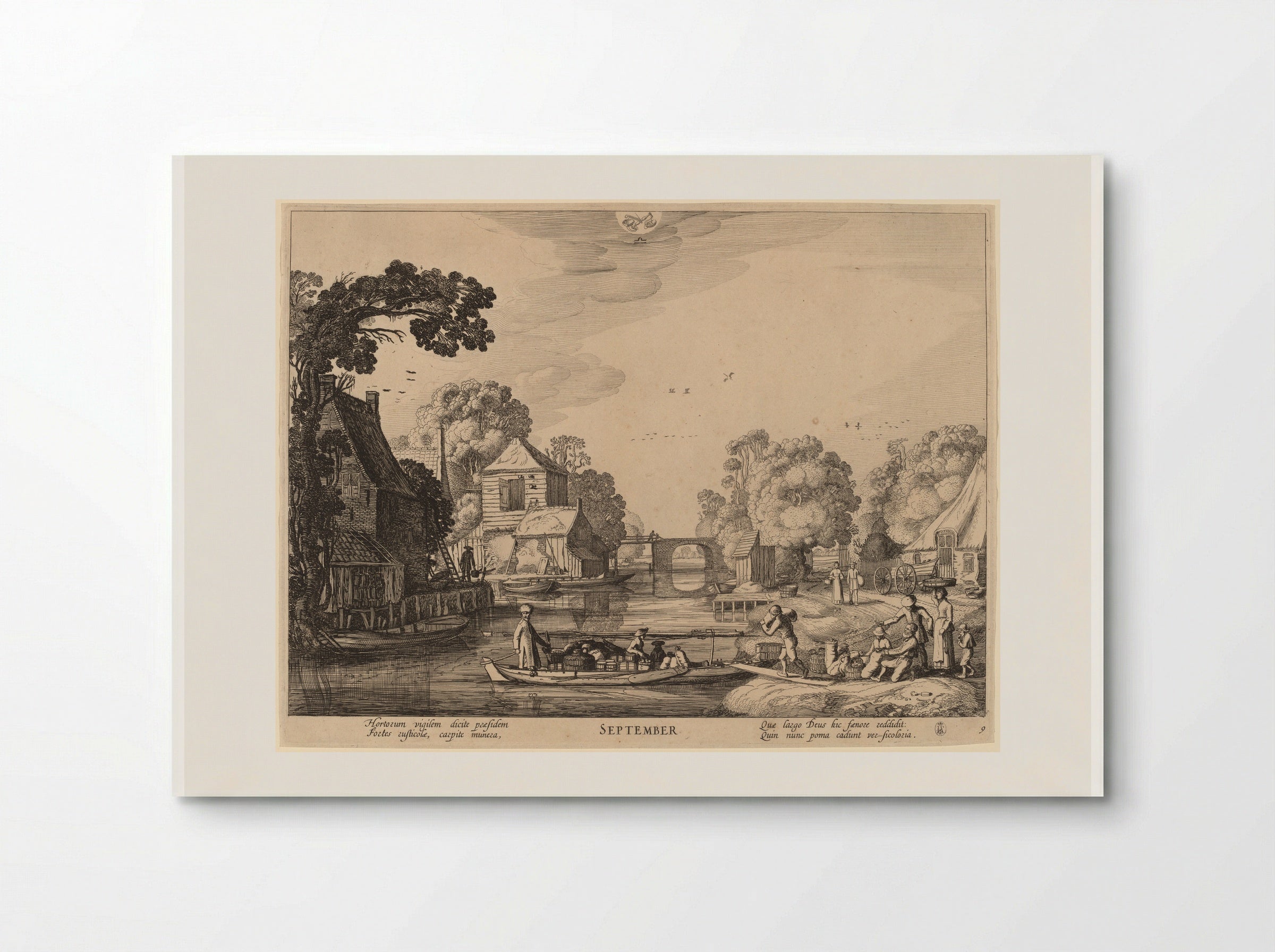 September - Jan van de Velde II - Poster