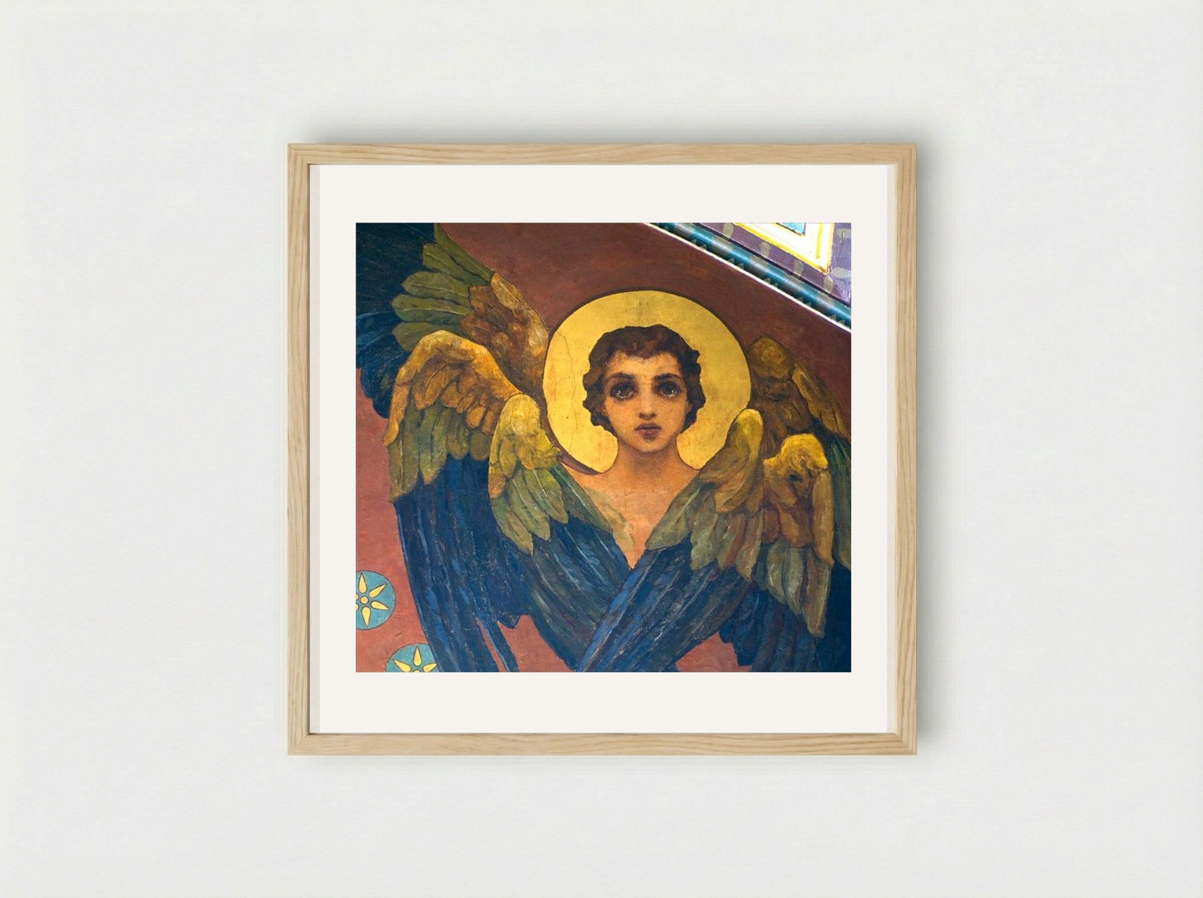 Seraphim - Wilhelm Kotarbinski - Framed Print Wood