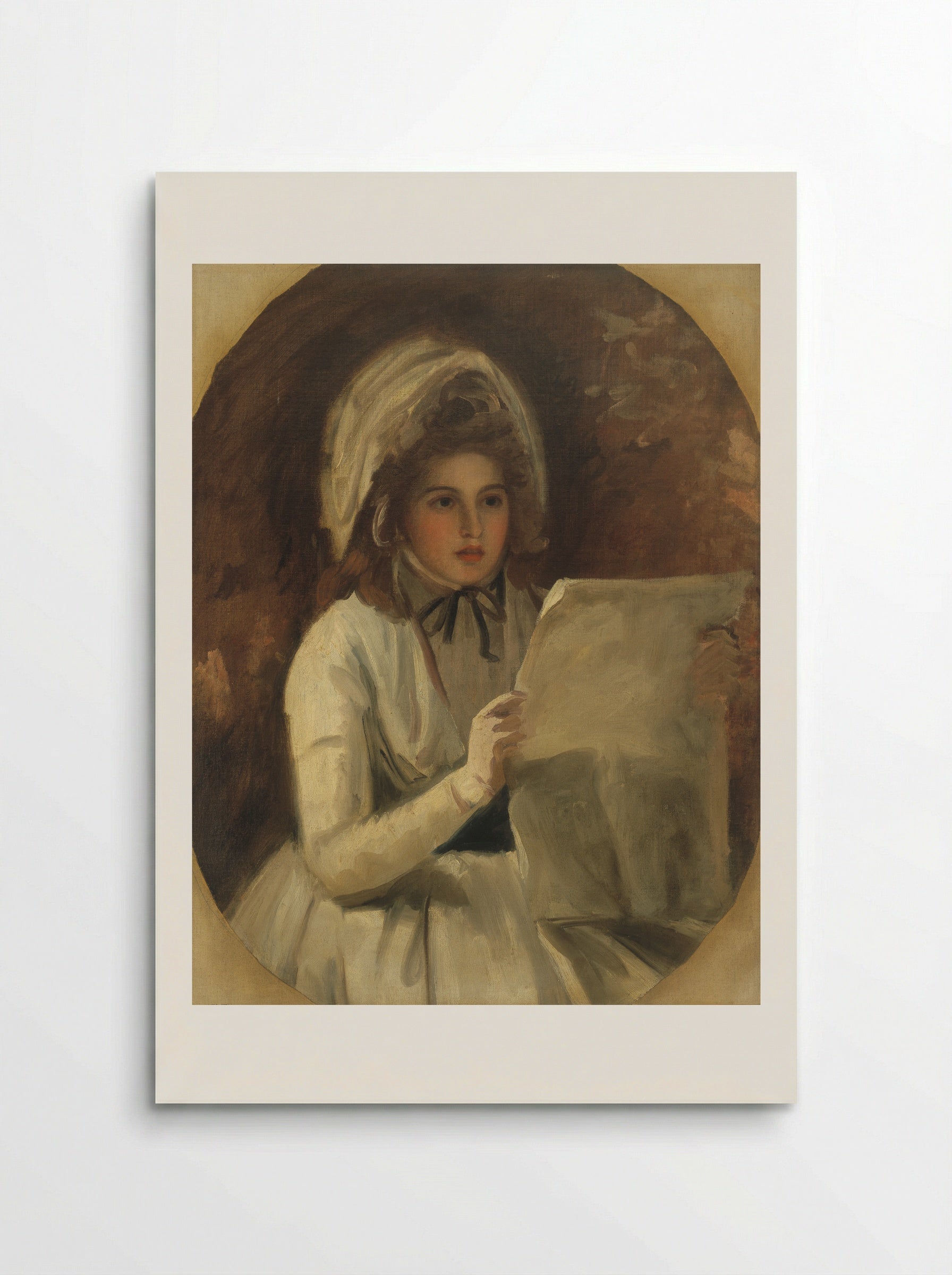 Serena Reading - George Romney - Poster