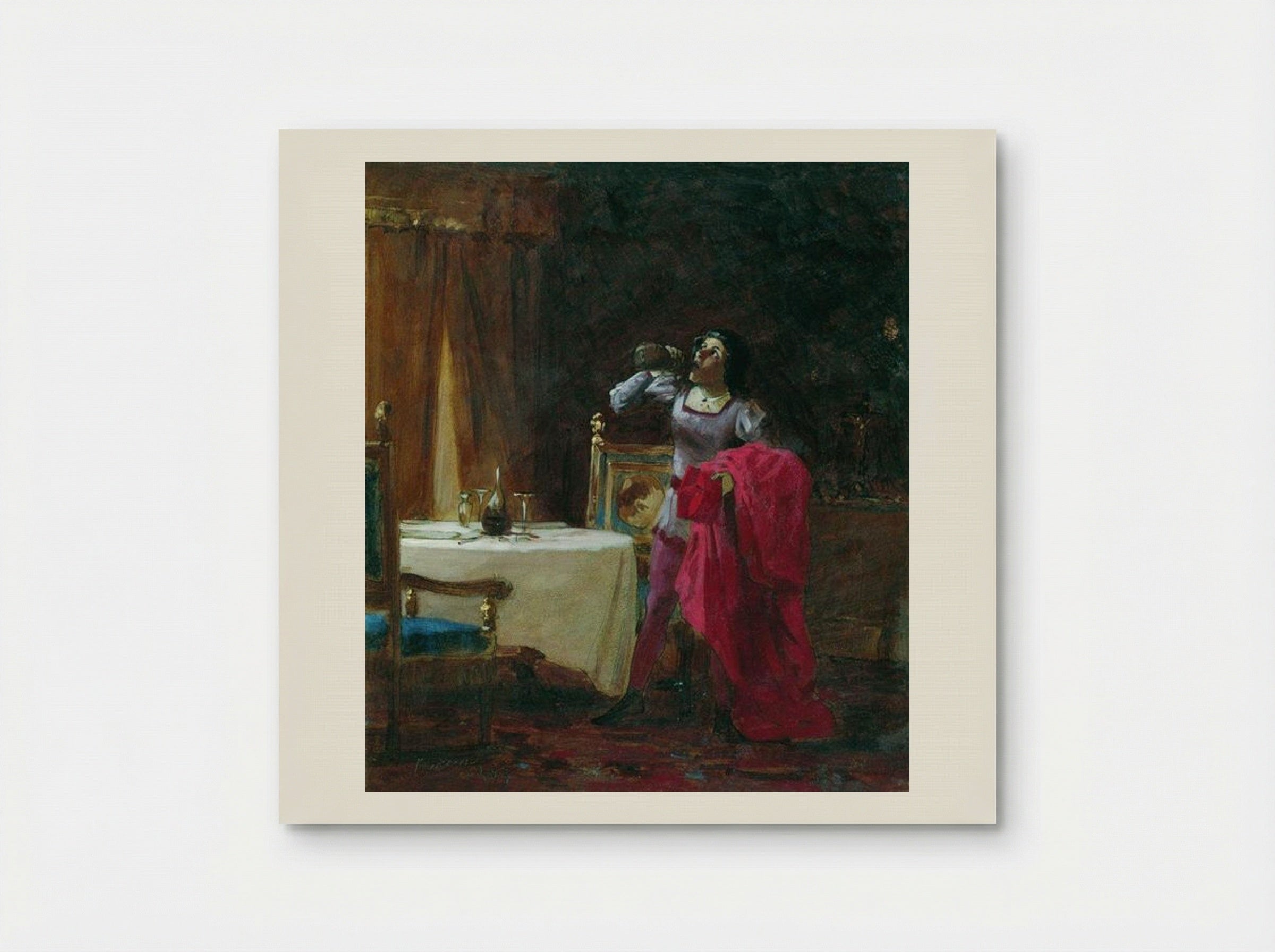 Servant of Cardinal - Fyodor Bronnikov - Poster