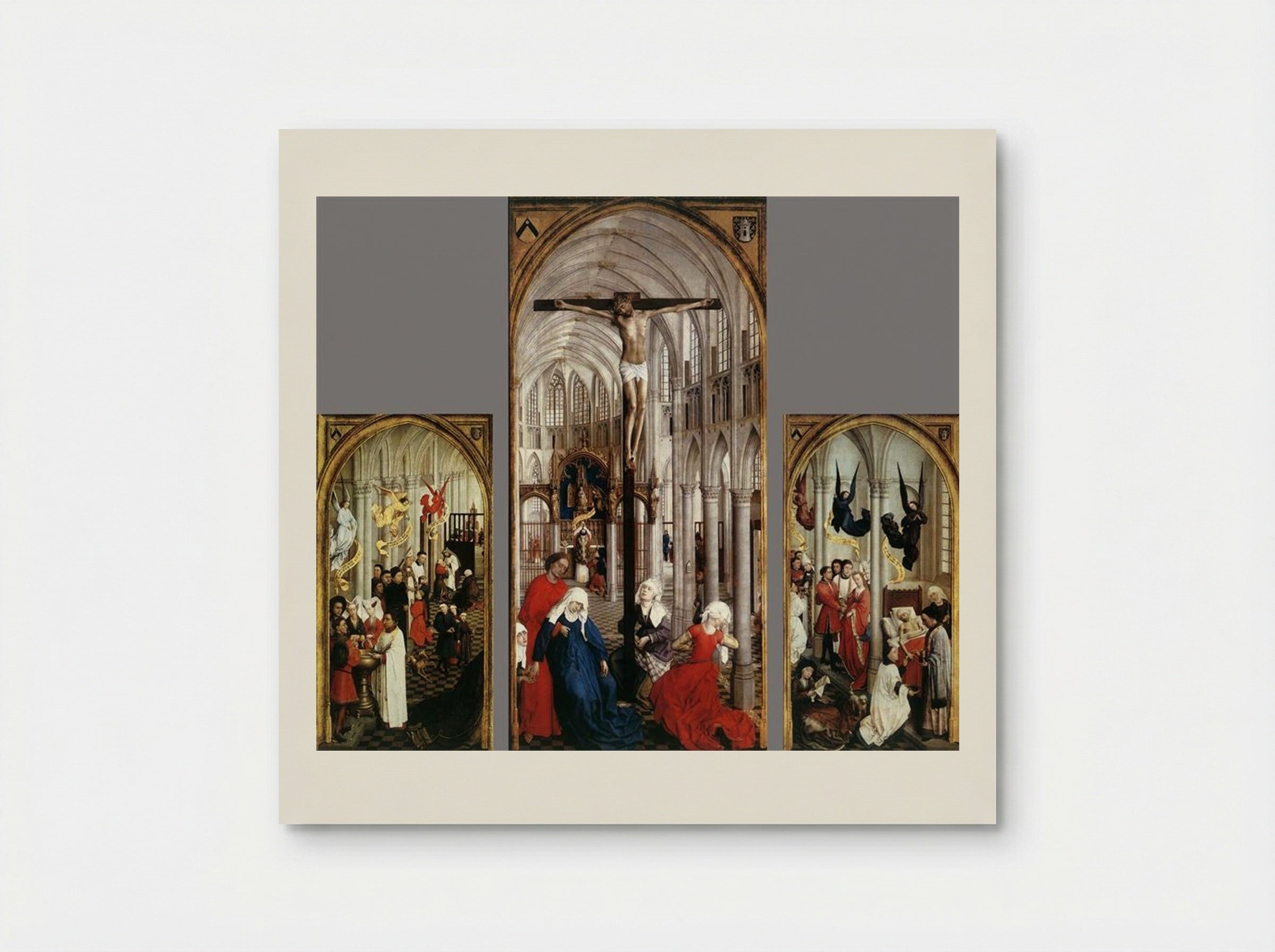 Seven Sacraments Altarpiece - Rogier van der Weyden - Poster