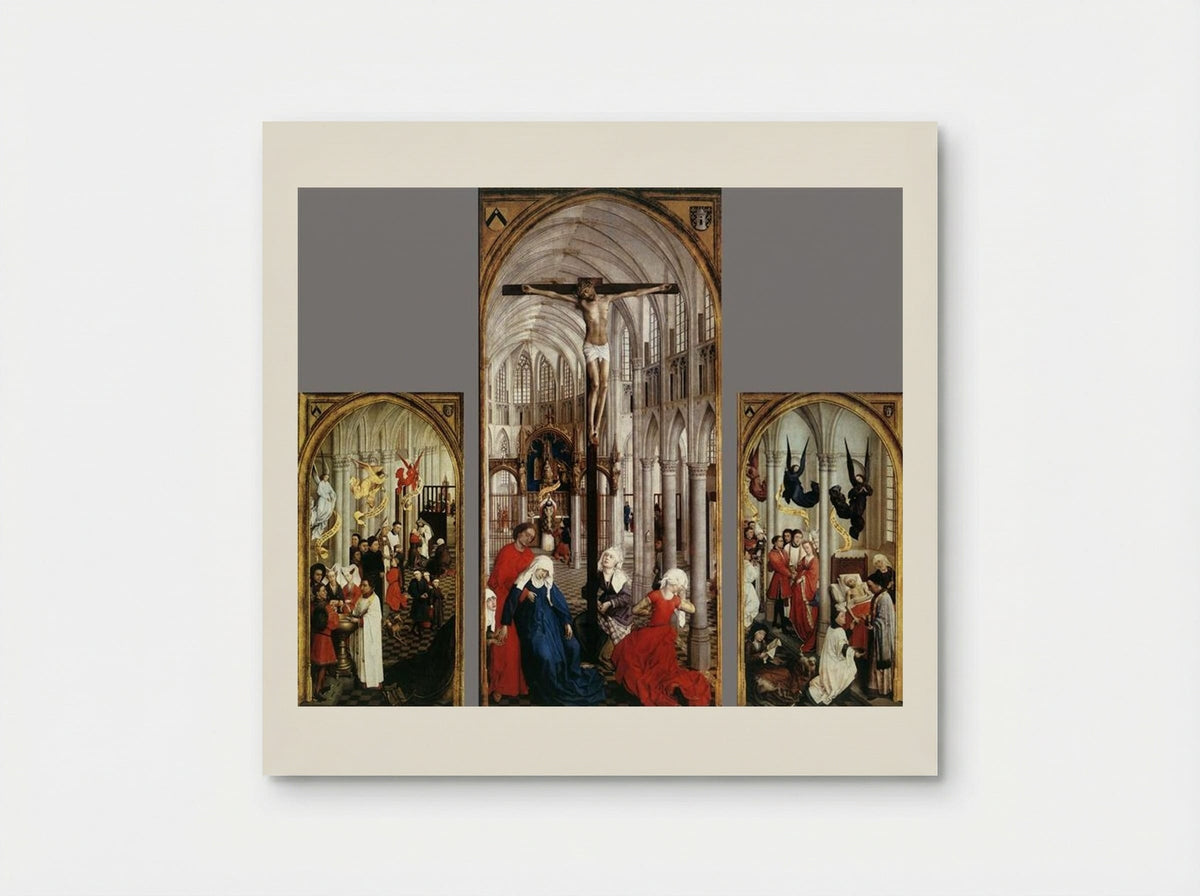 Seven Sacraments Altarpiece - Rogier van der Weyden - Poster
