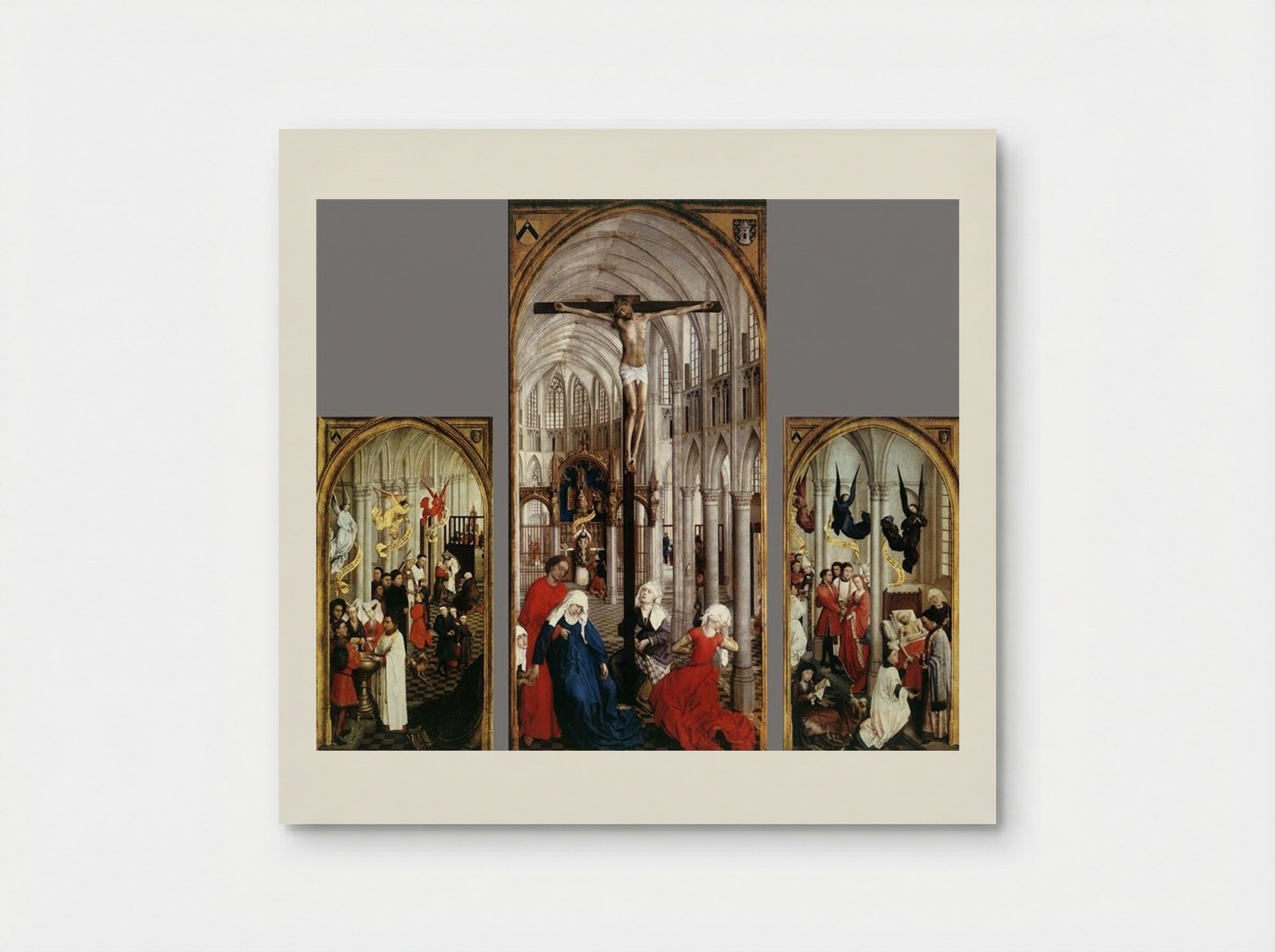 Seven Sacraments Altarpiece - Rogier van der Weyden - Poster