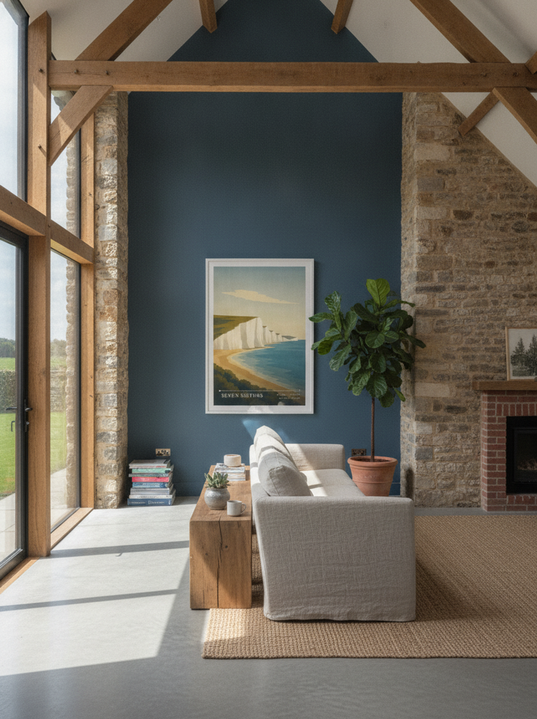 Seven Sisters Travel Poster Artwork - Lifestyle