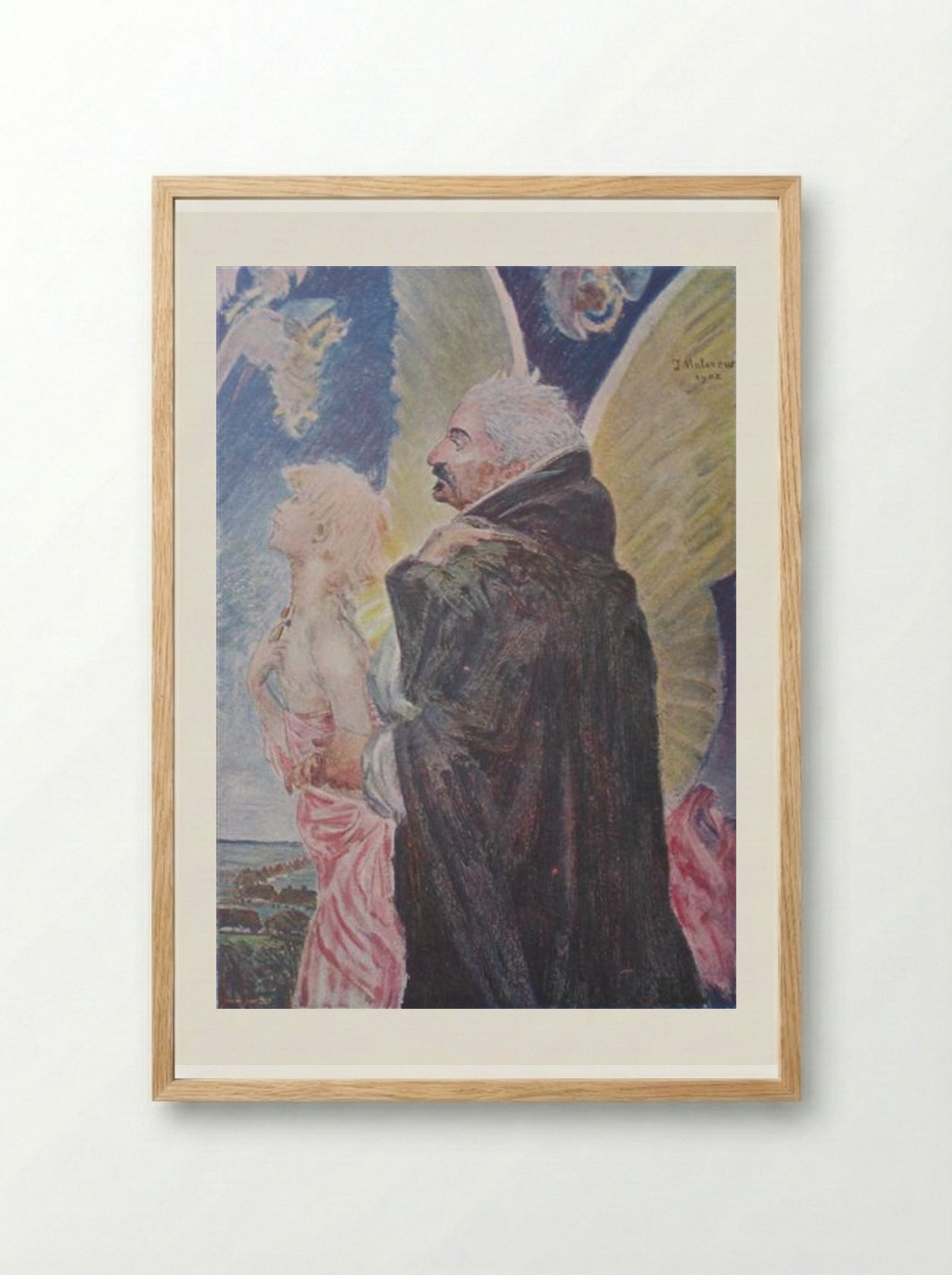 Severus - Jacek Malczewski - Framed Print Wood