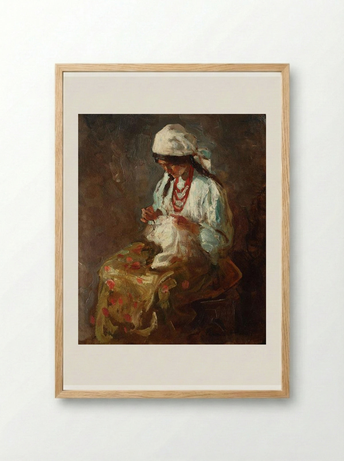 Sewer - Nicolae Vermont - Framed Print Wood