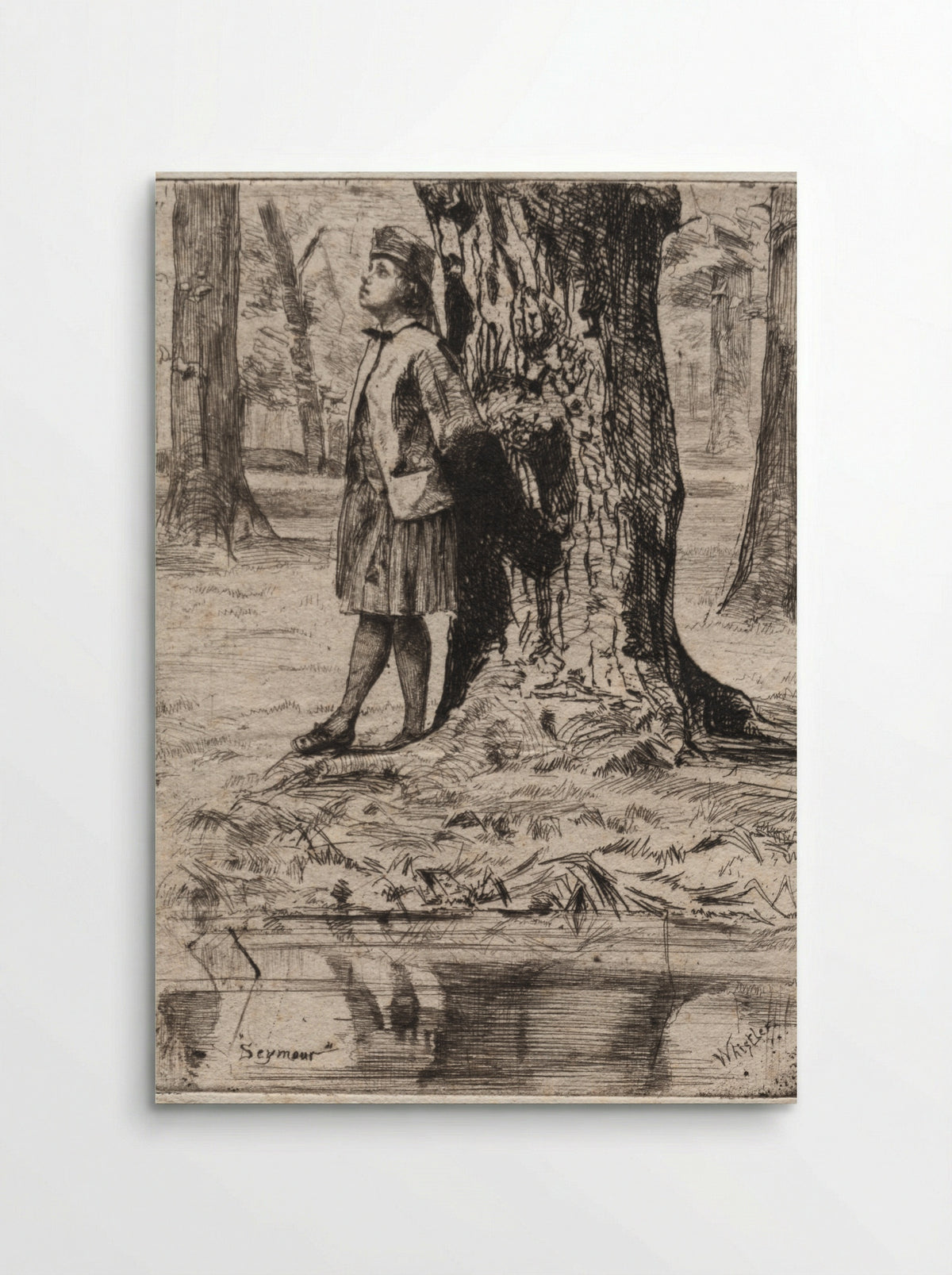 Seymour - James McNeill Whistler - Poster