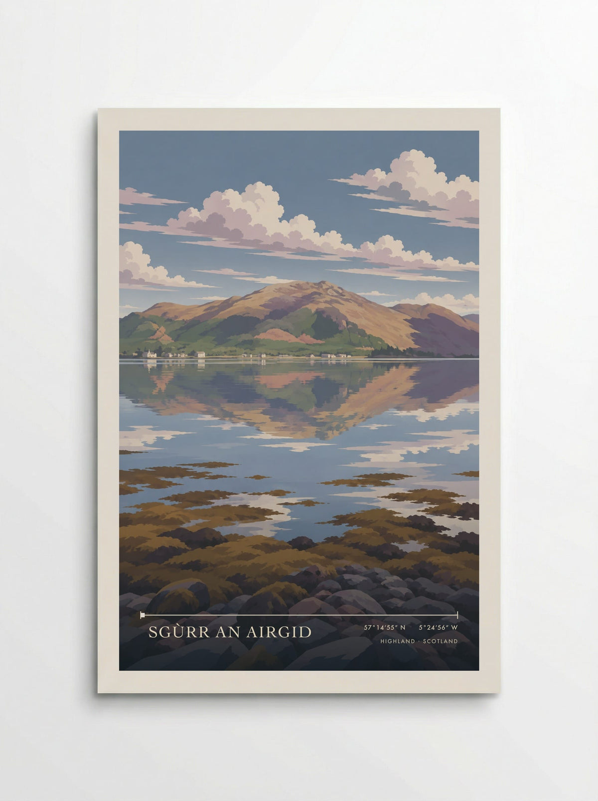 Sgùrr an Airgid, Highland | Travel Poster - Poster