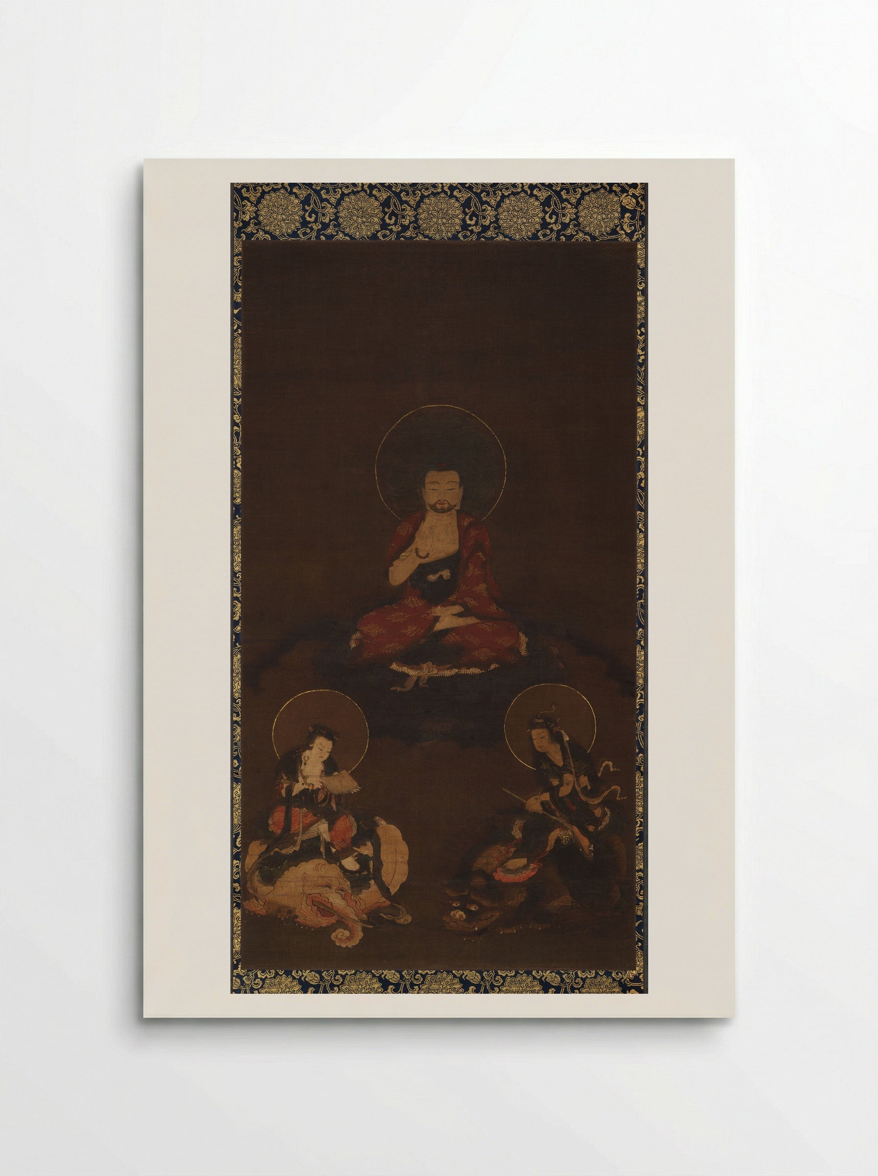 Shaka Nyorai Triad - Unknown Artist - Poster