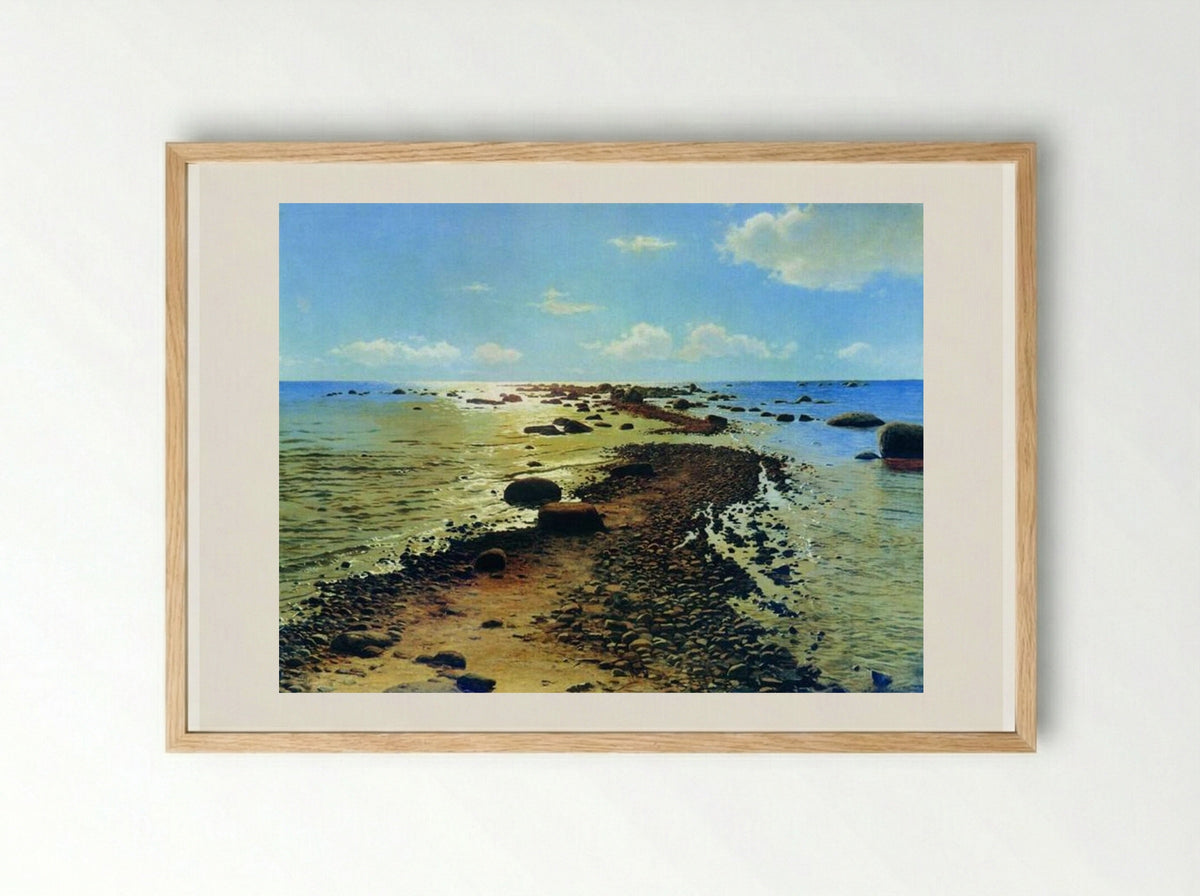Shallow - Volodymyr Orlovsky - Framed Print Wood