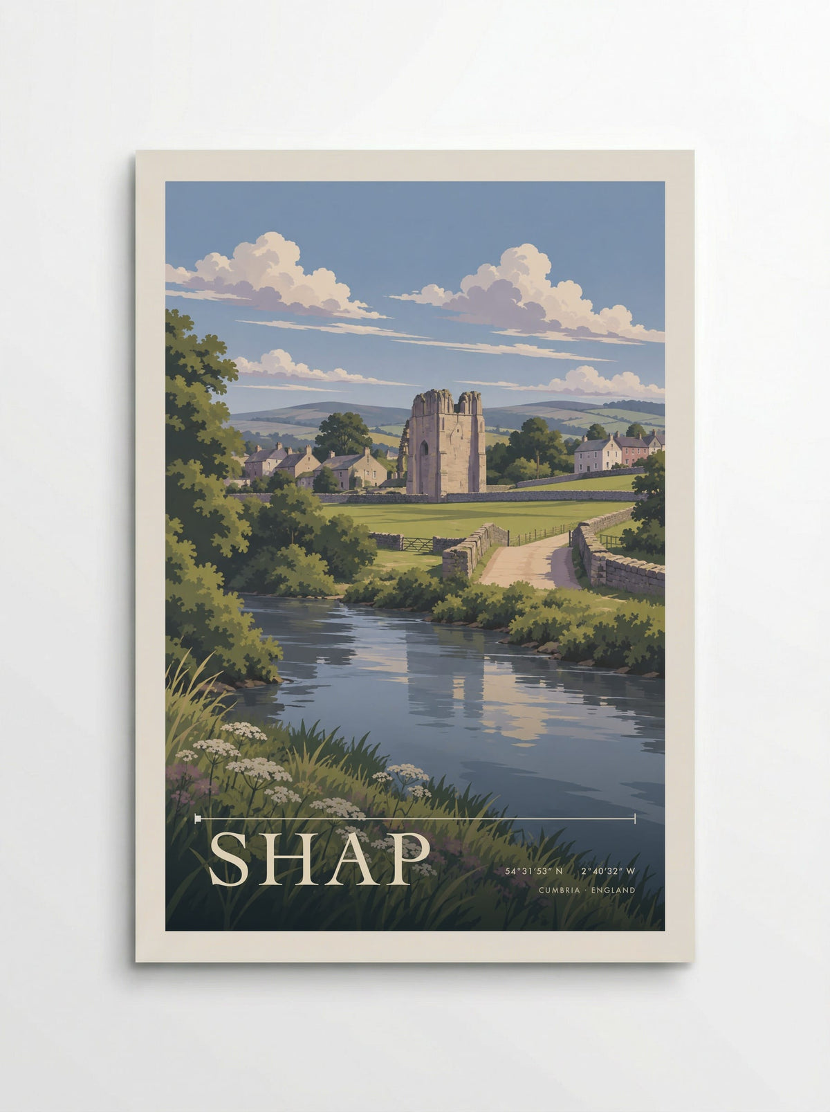 Shap, Cumbria | Travel Poster - Poster