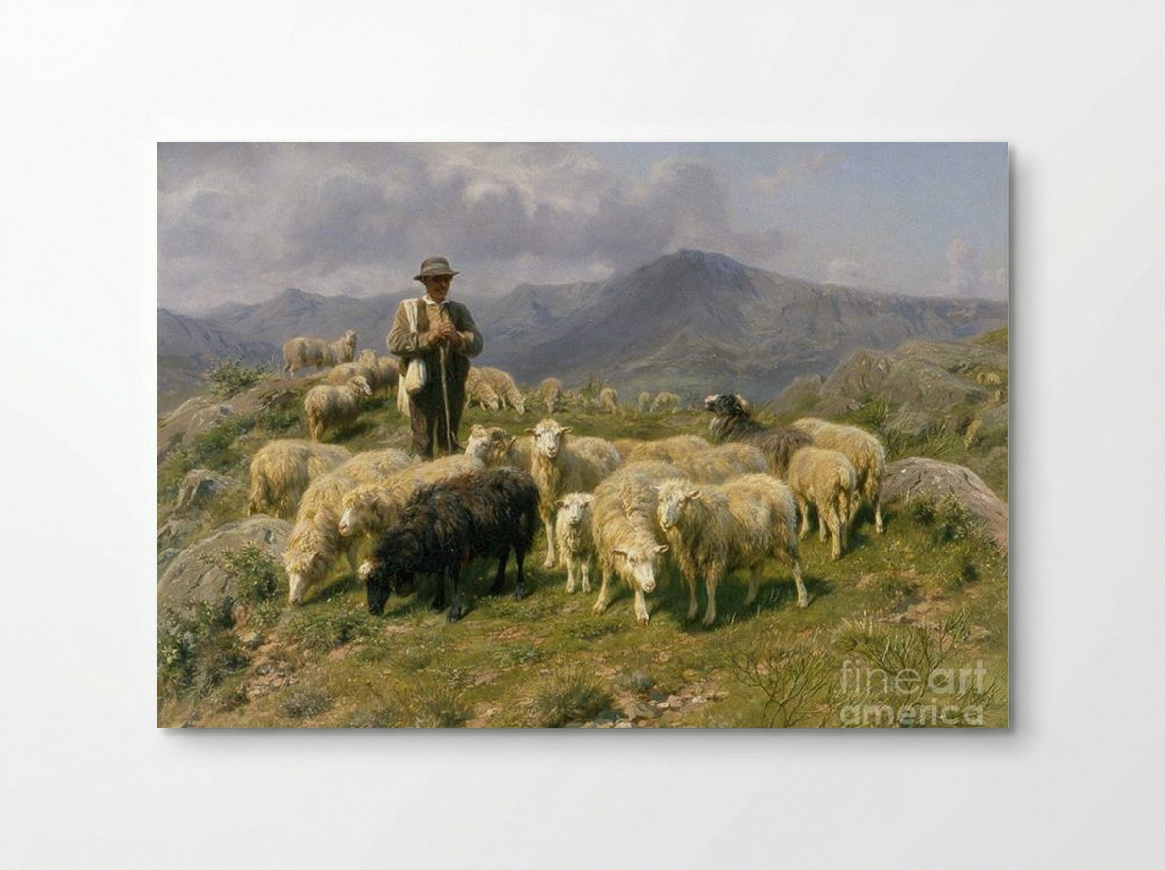 Shepherd of the Pyrenees - Rosa Bonheur - Poster