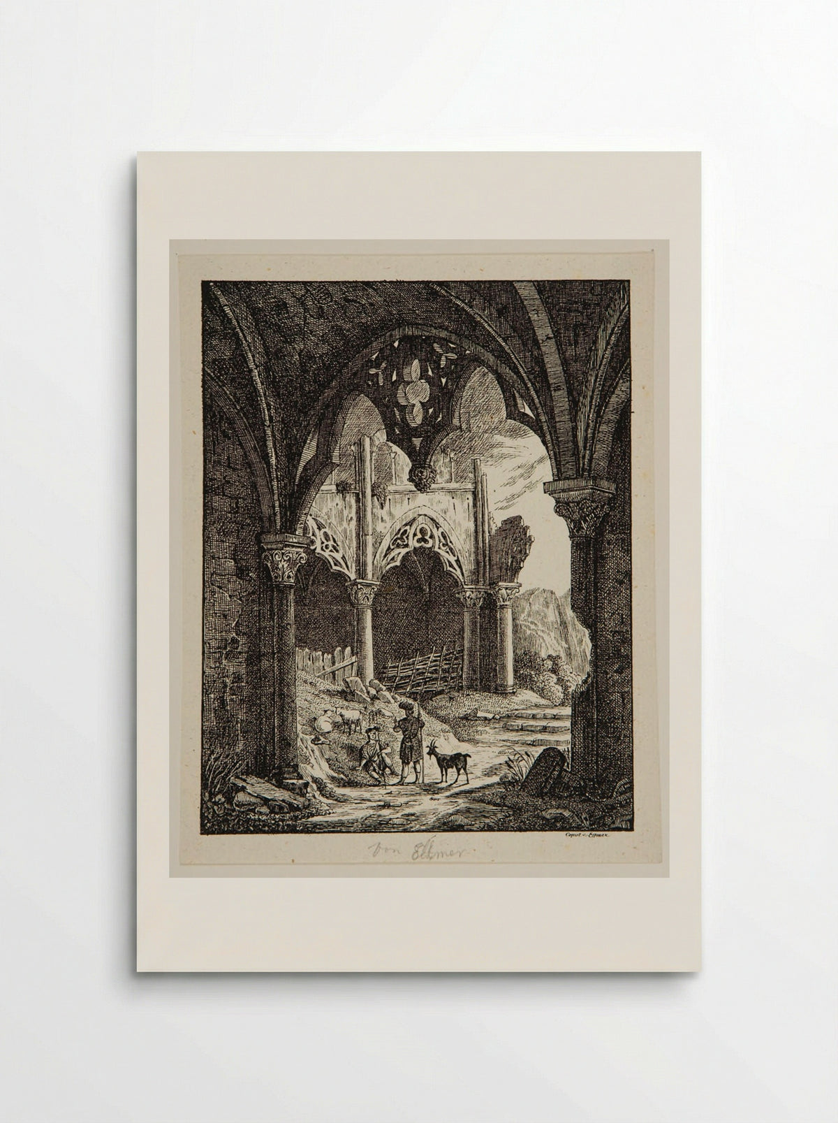 Shepherds Among Ruins - P. Ellmer - Poster