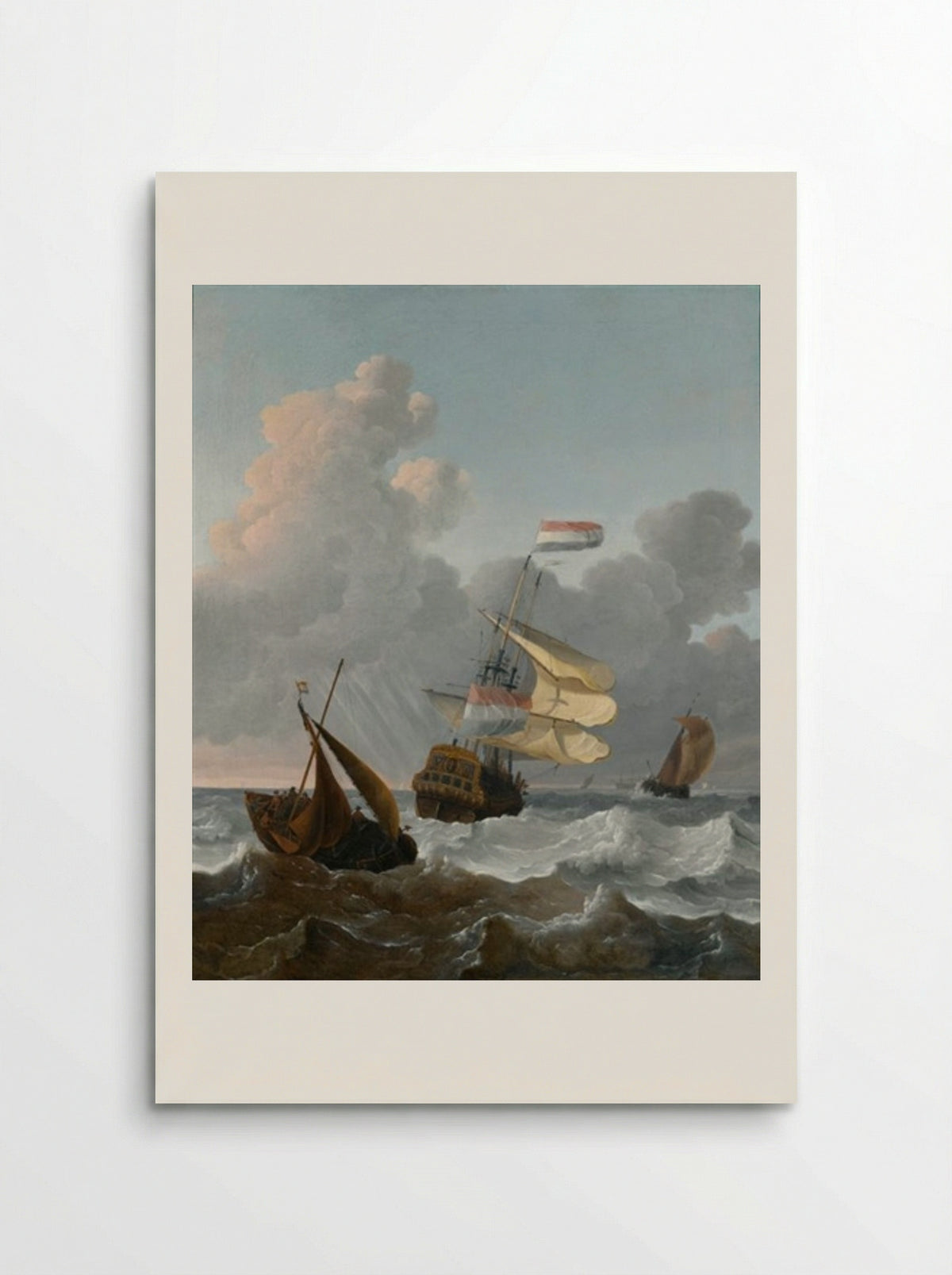 Ship at Sea - Wigerus Vitringa - Poster