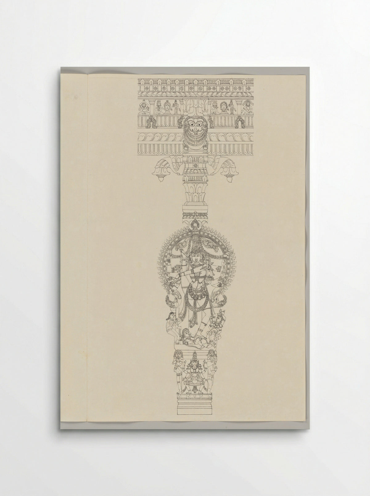Shiva Urdhvatandava - Fine Art Print - Poster