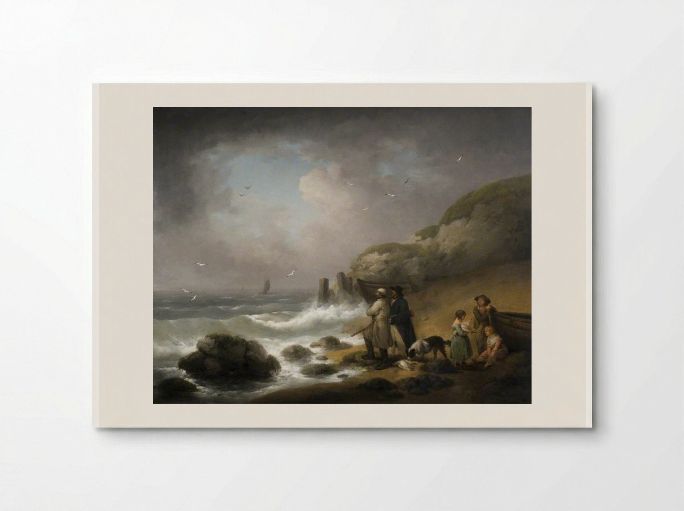 Shooting Sea Fowl - George Morland - Poster