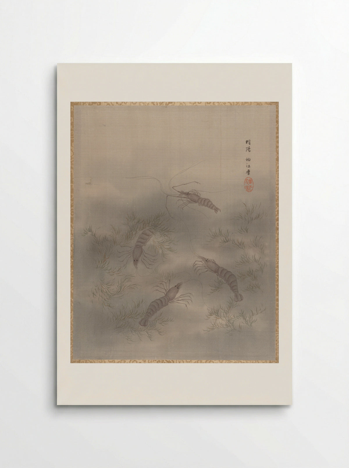 Shrimp (Ebi) - Seki Shūkō - Poster