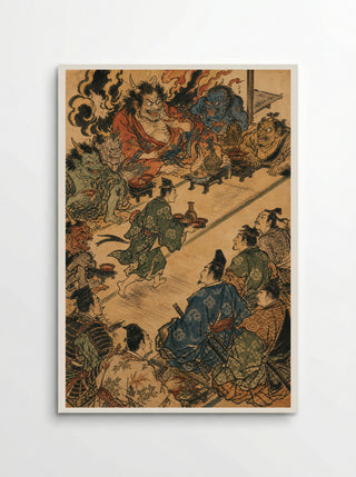 Shuten-doji at Mount Oe: The Demon's Banquet