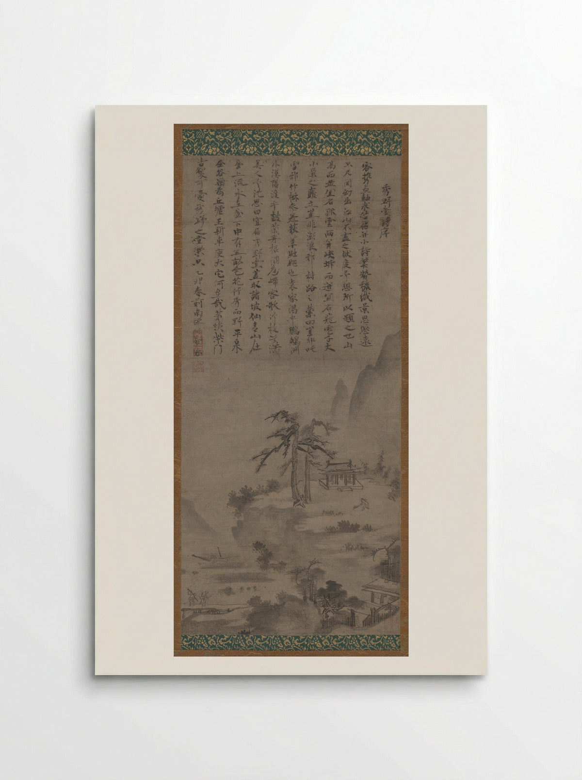 Shuyadō (Studio of Lofty Rusticity) - Bunsei - Poster