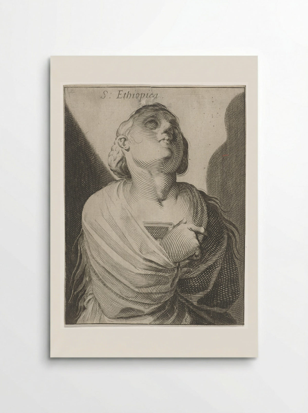 Sibille van Ethiopië - Simon Frisius - Poster