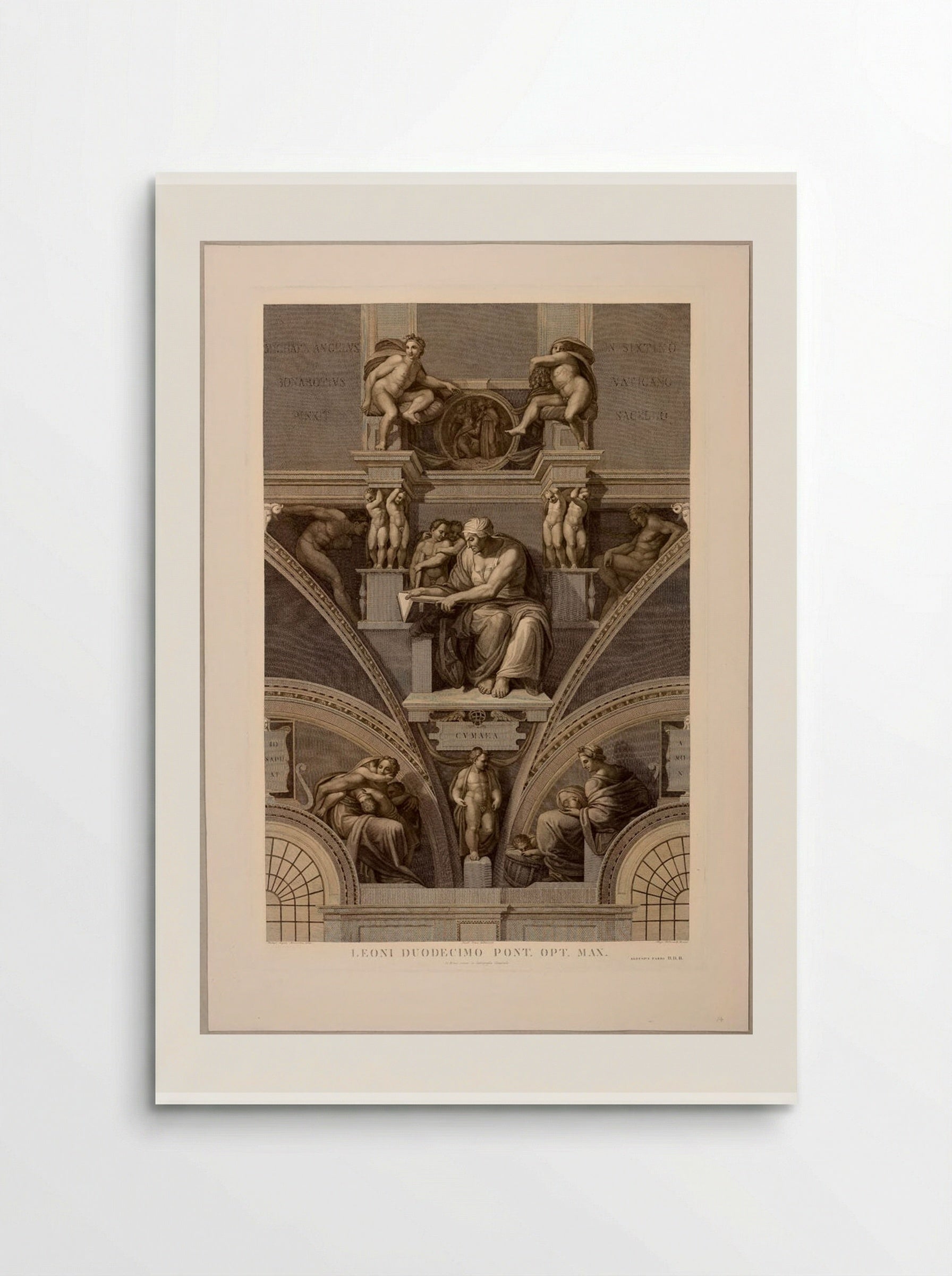 Sibylla Cumaea - Domenico Cunego - Poster