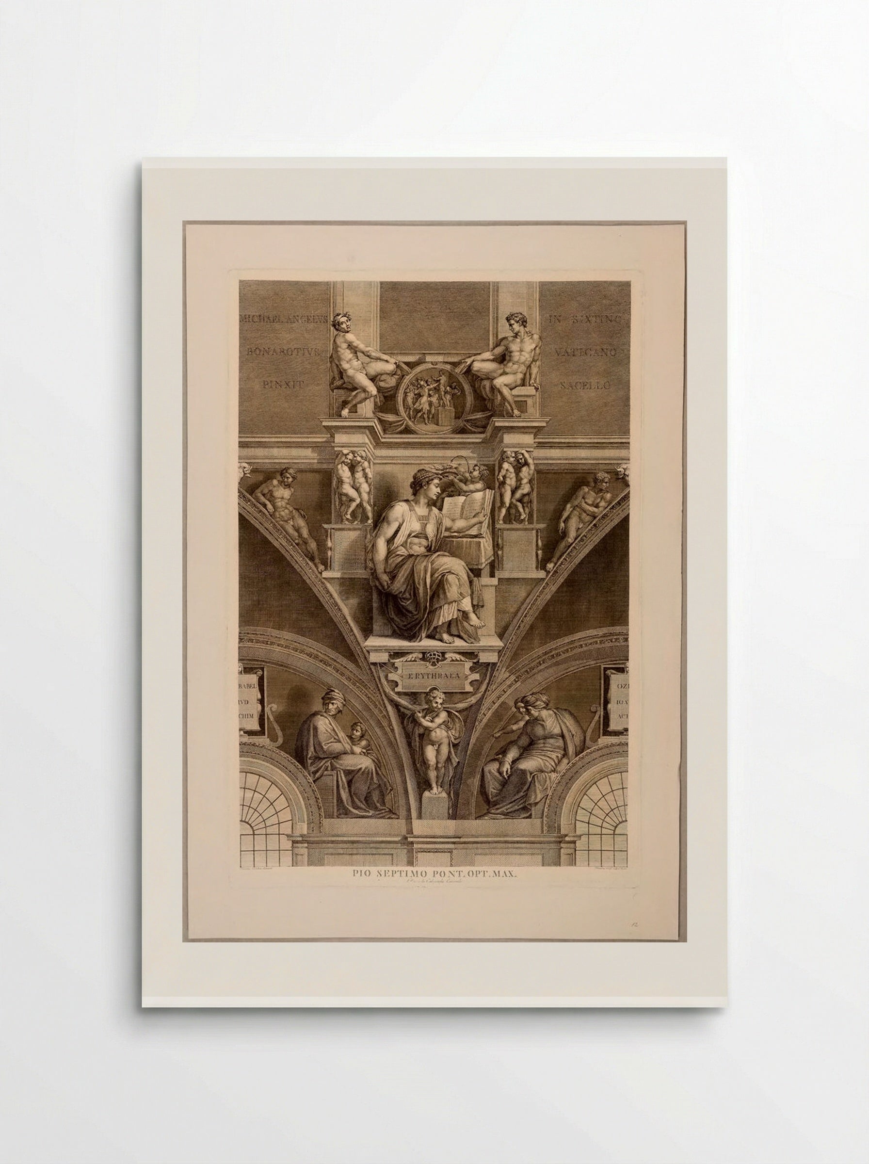 Sibylla Erythraea - Domenico Cunego - Poster