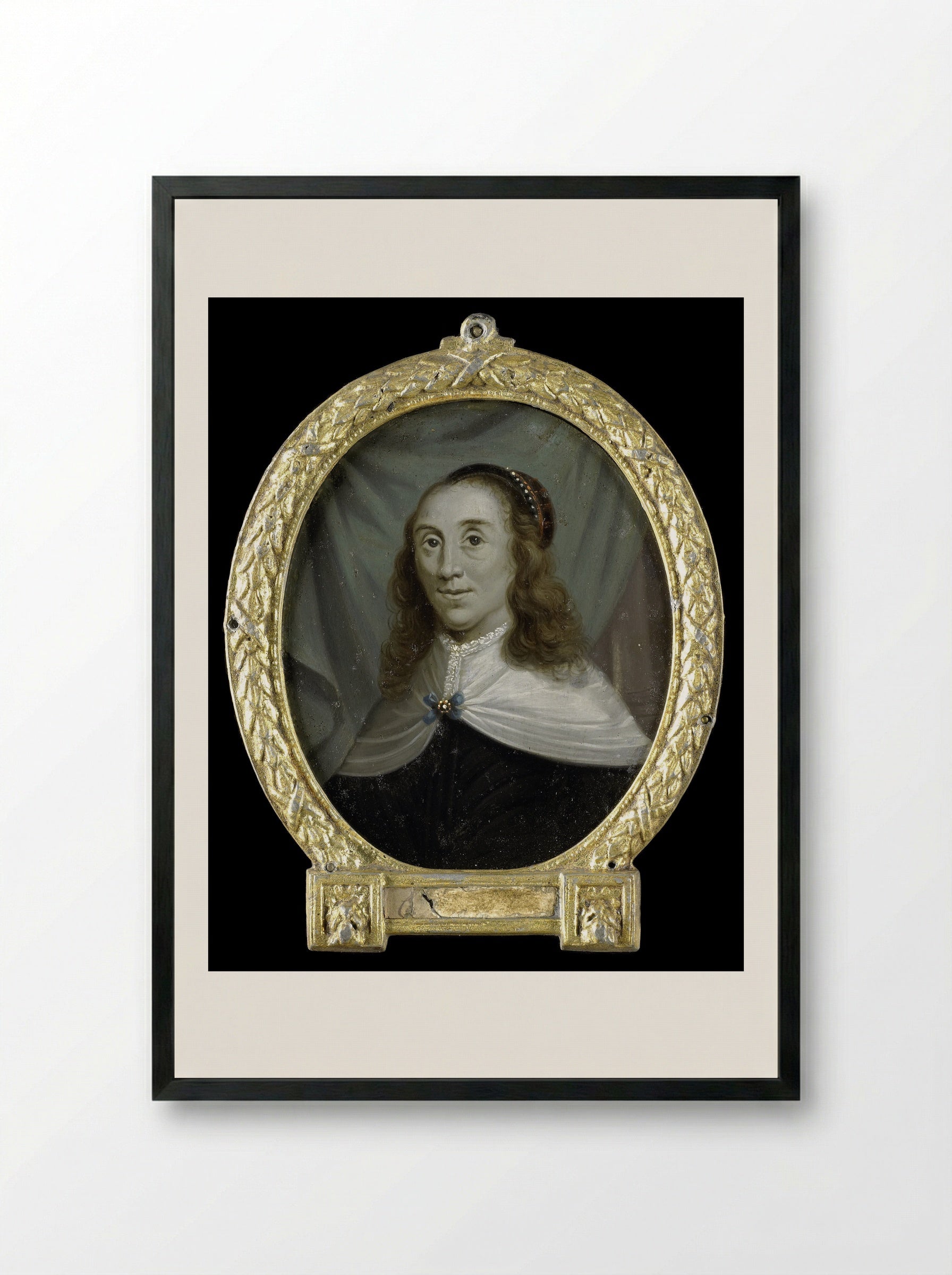 Sibylle van Griethuysen - Arnoud van Halen - Framed Print Black