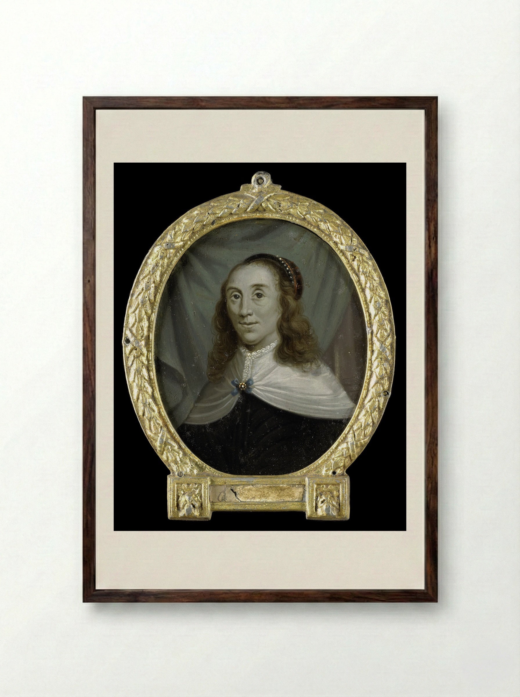 Sibylle van Griethuysen - Arnoud van Halen - Framed Print Dark Wood