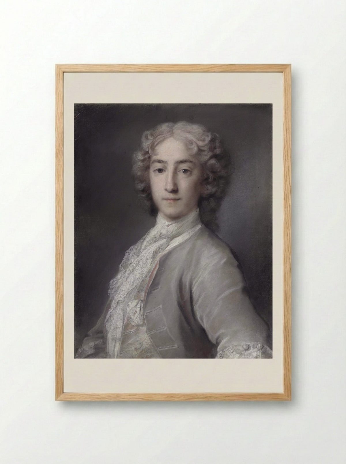 Sidney Beauclerk - Rosalba Carriera - Framed Print Wood