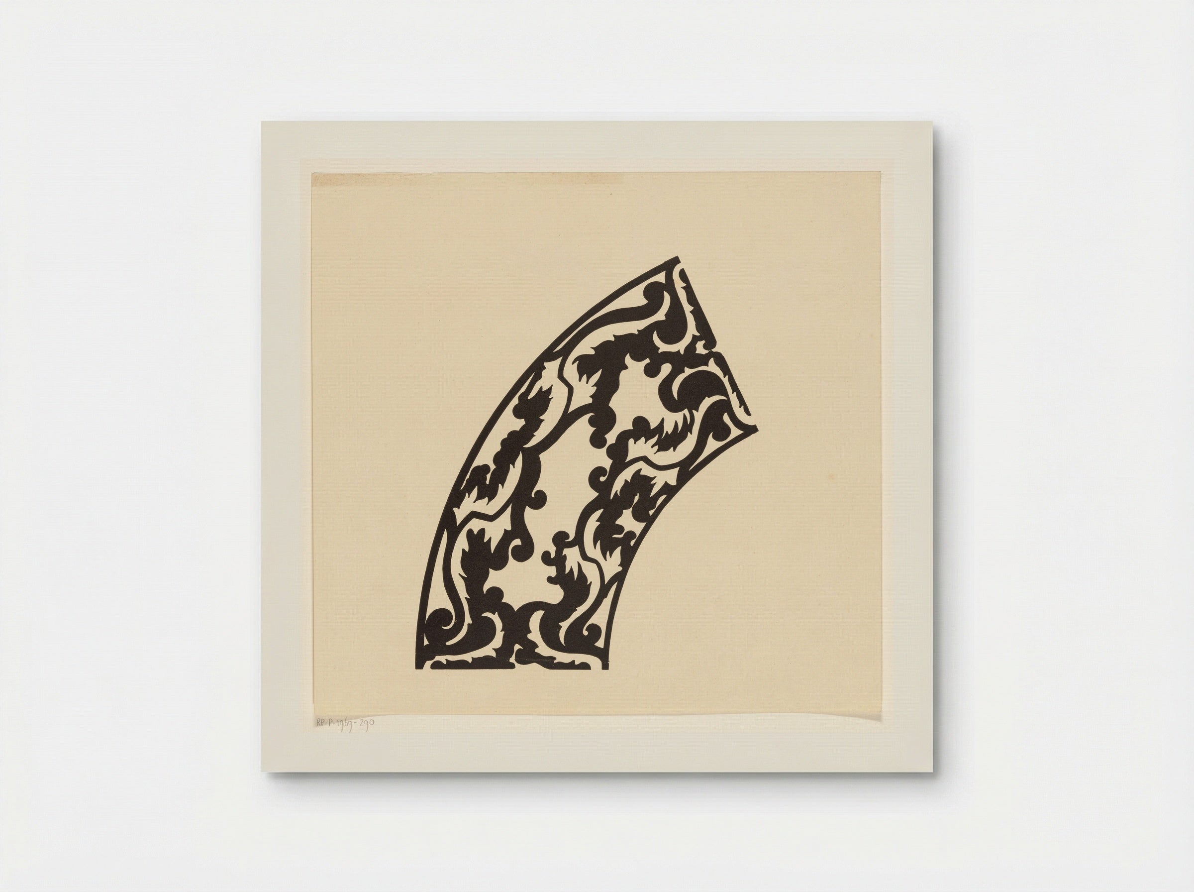 Siermotief - Carel Adolph Lion Cachet - Poster