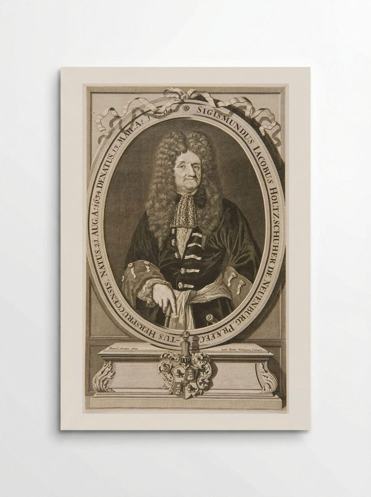Sigismund Jakob Holzschuher - Andreas Matthäus Wolfgang - Poster