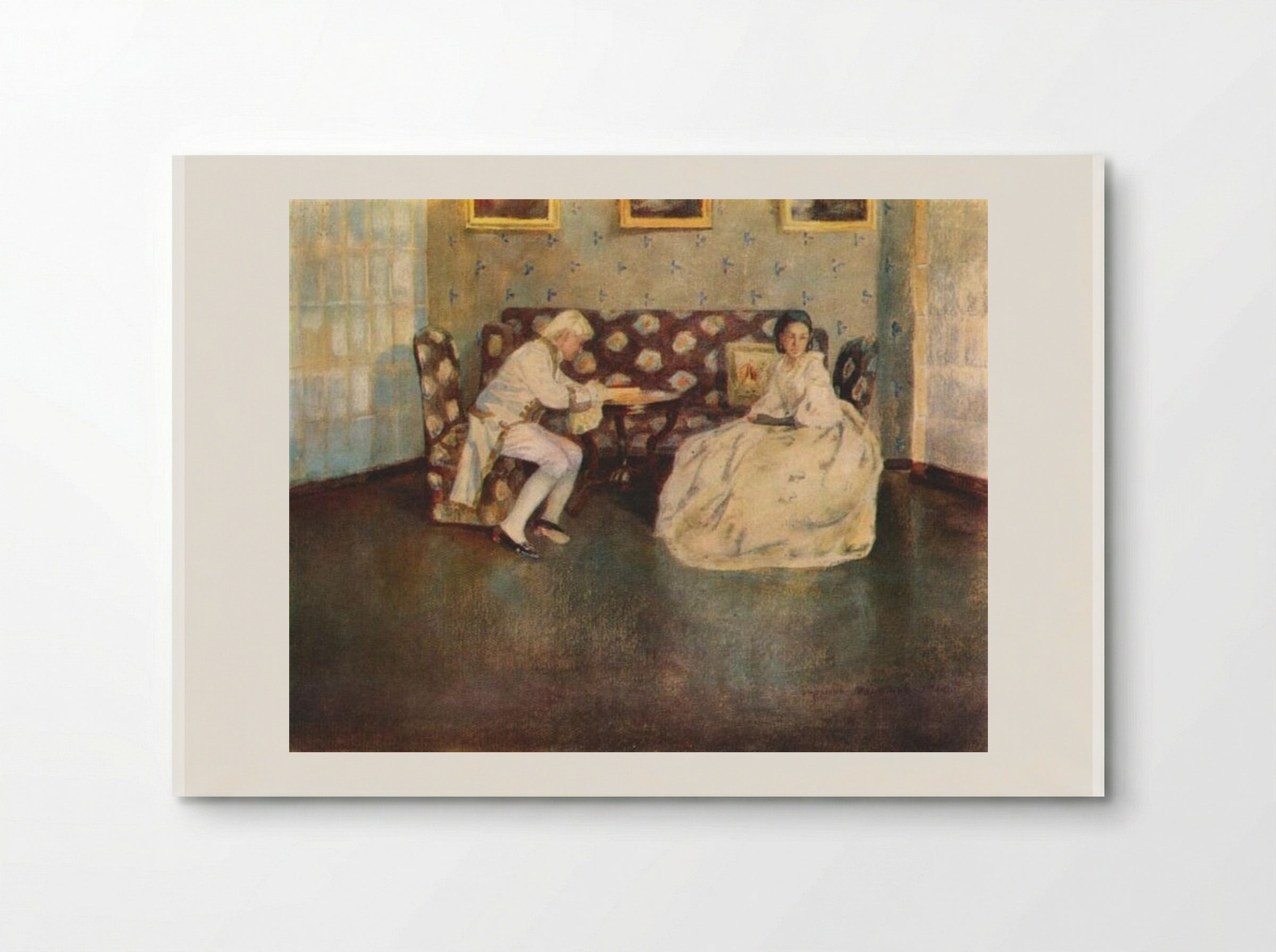 Silence (Indoors) - Victor Borisov-Musatov - Poster