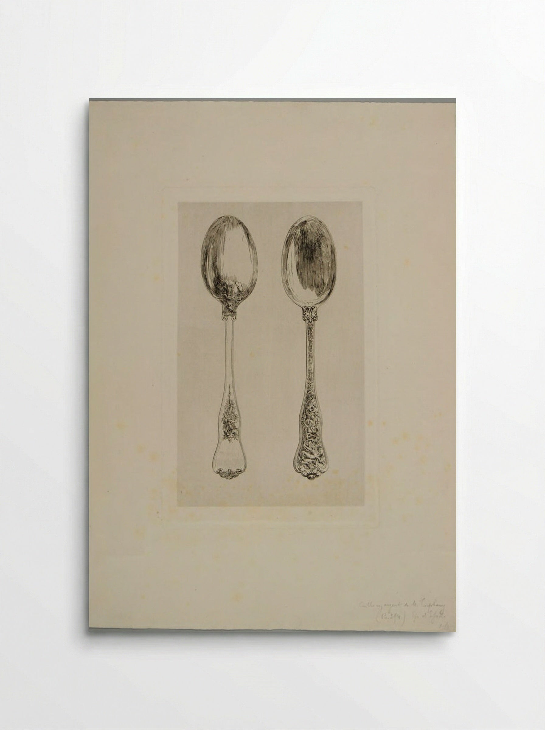 Silver Spoon, for M. Tiffany - Jules Ferdinand Jacquemart - Poster