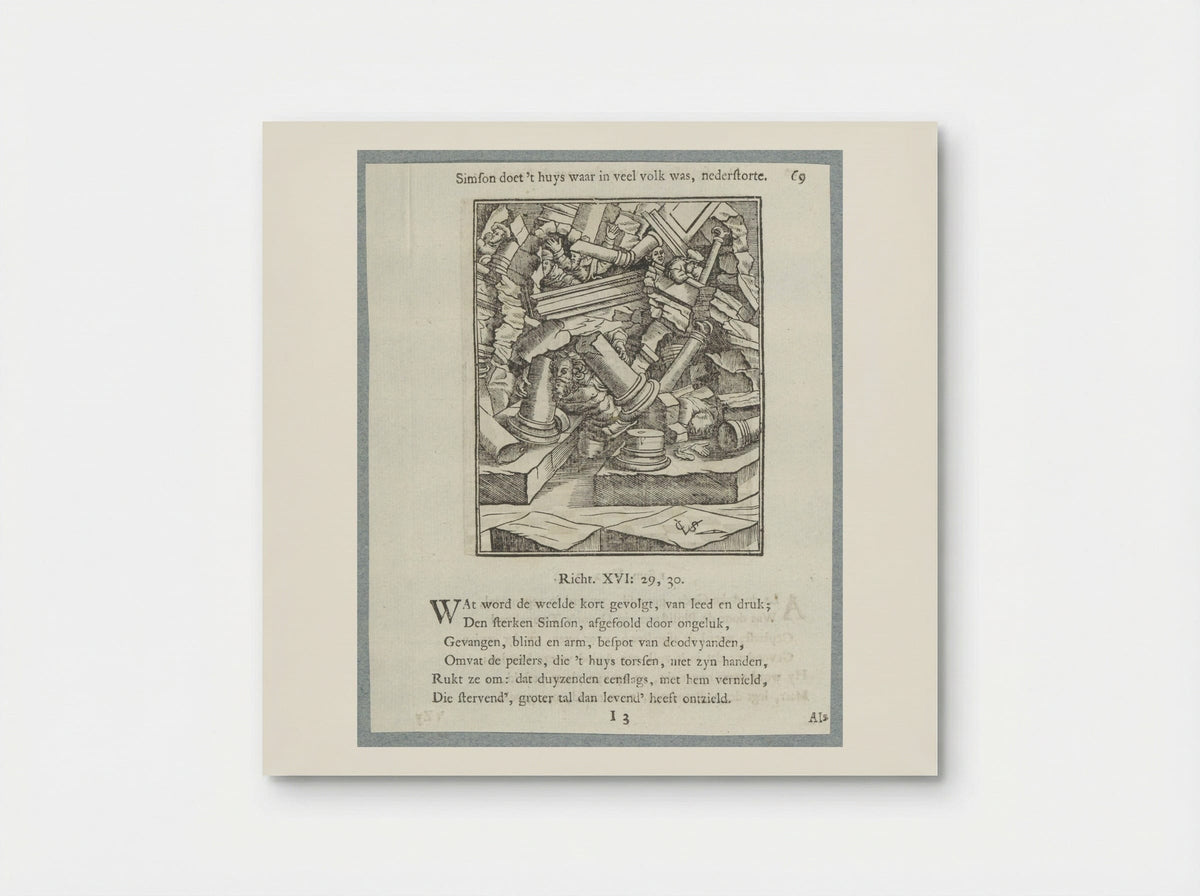 Simsons dood - Jan Klooster - Poster