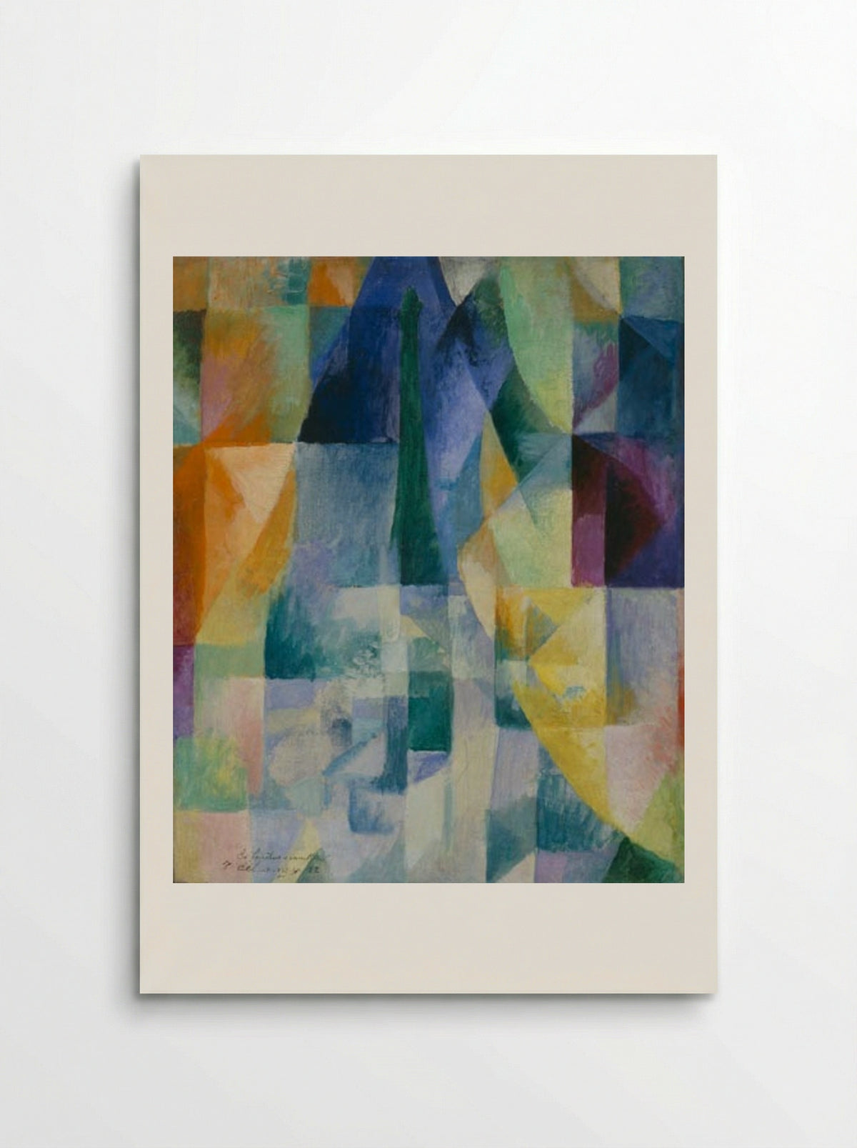 Simultaneous Windows (2nd Motif, 1st Part) - Robert Delaunay - Poster