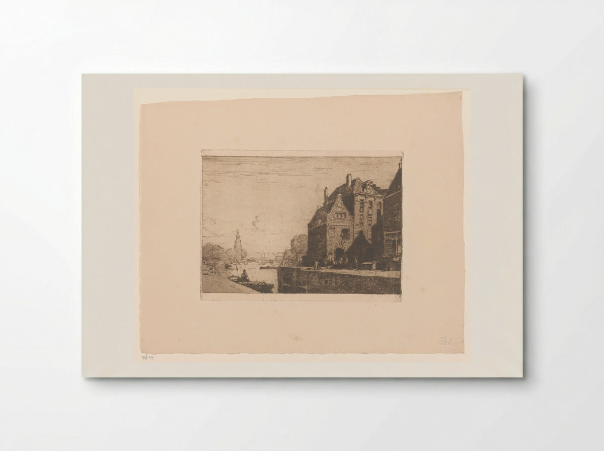 Sint Antoniesluis, Amsterdam - Cornelis Vreedenburgh - Poster