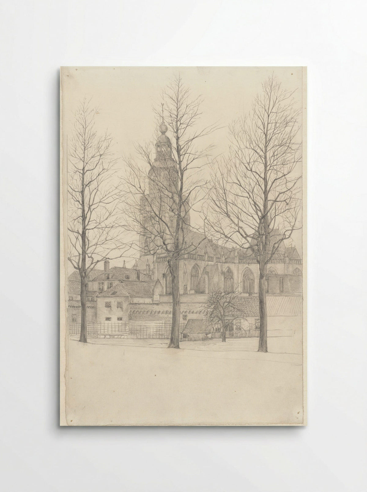 Sint Walburgskerk te Zutphen - Johanna Quirina van Regteren Altena - Poster