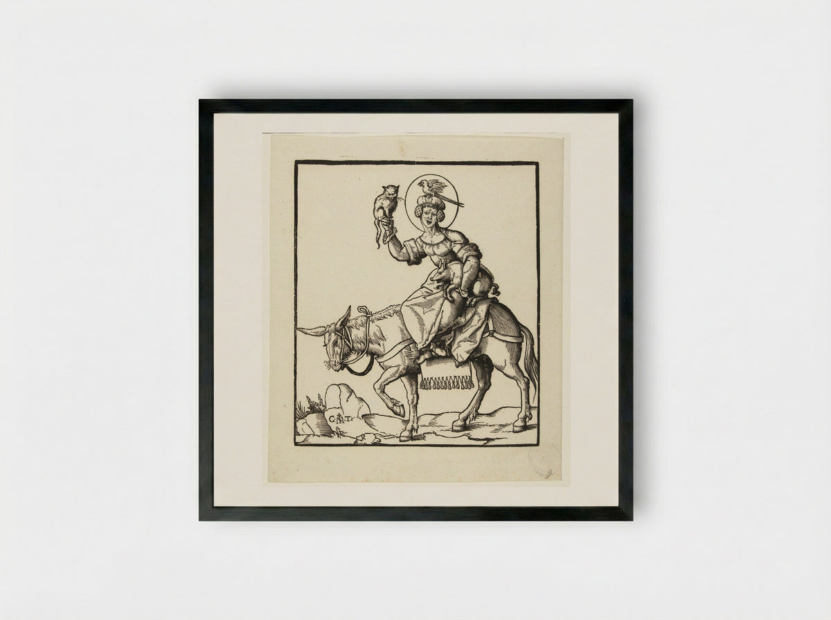 Sinte Aelwaer - Jan Ewoutsz. - Framed Print Black