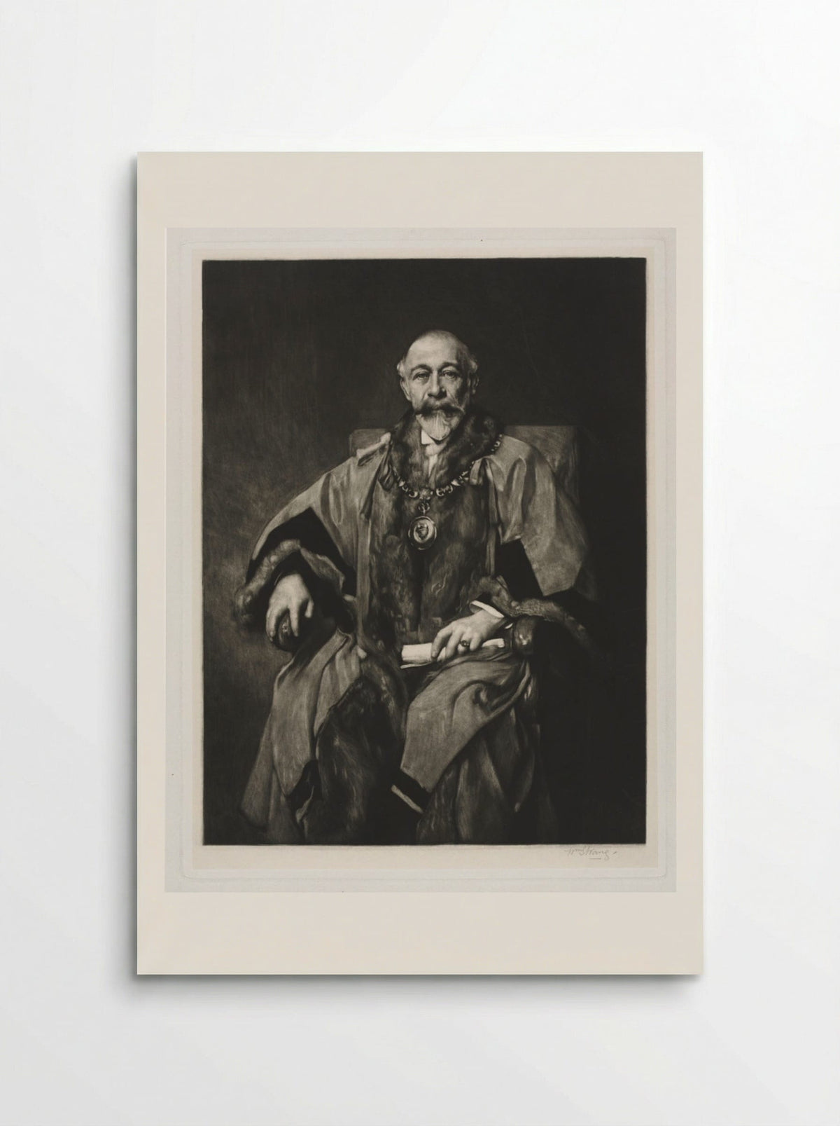 Sir Bartle Frère - William Strang - Poster