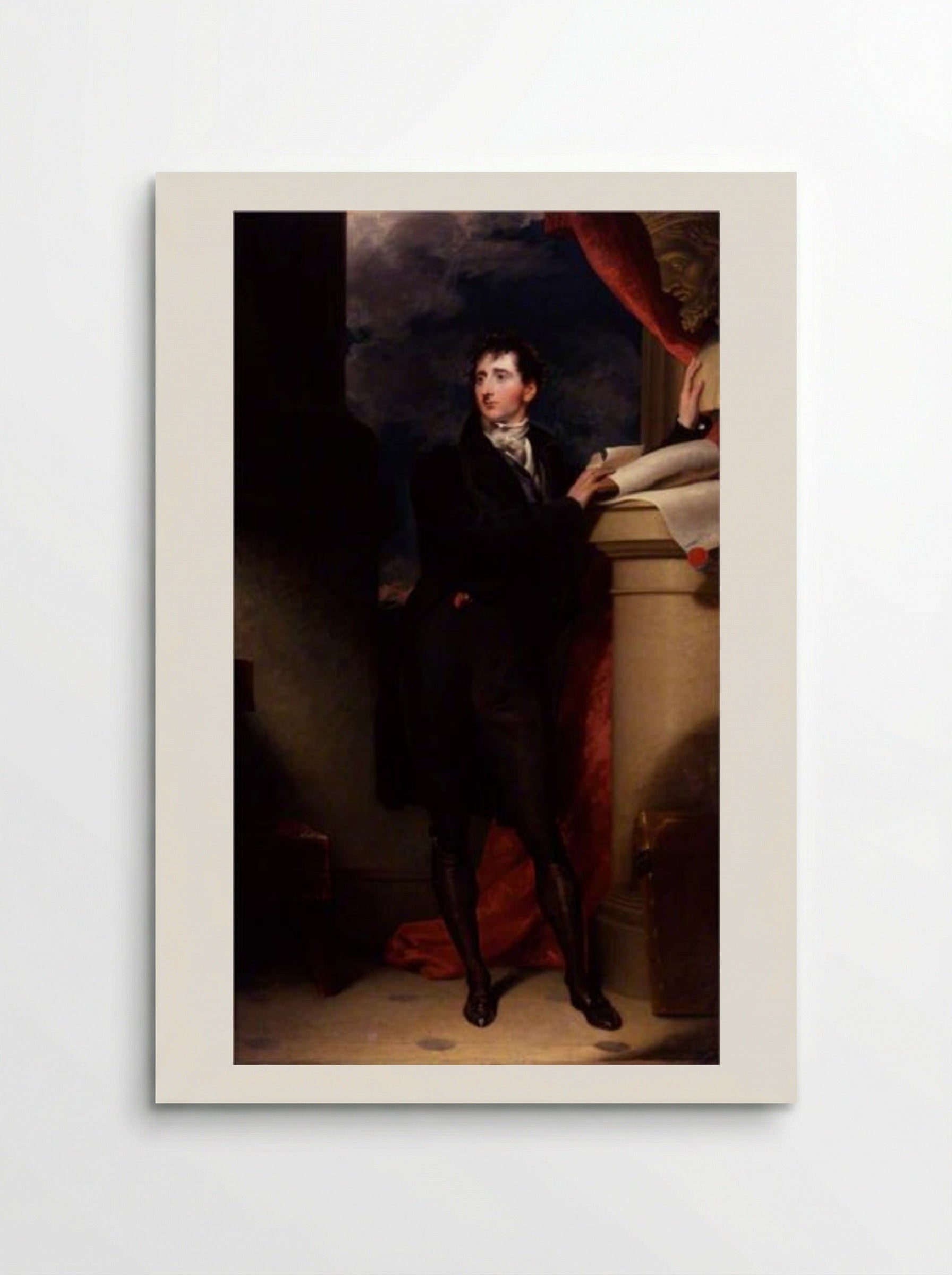Sir Francis Burdett, 5th Bt - Sir Thomas Lawrence - Poster