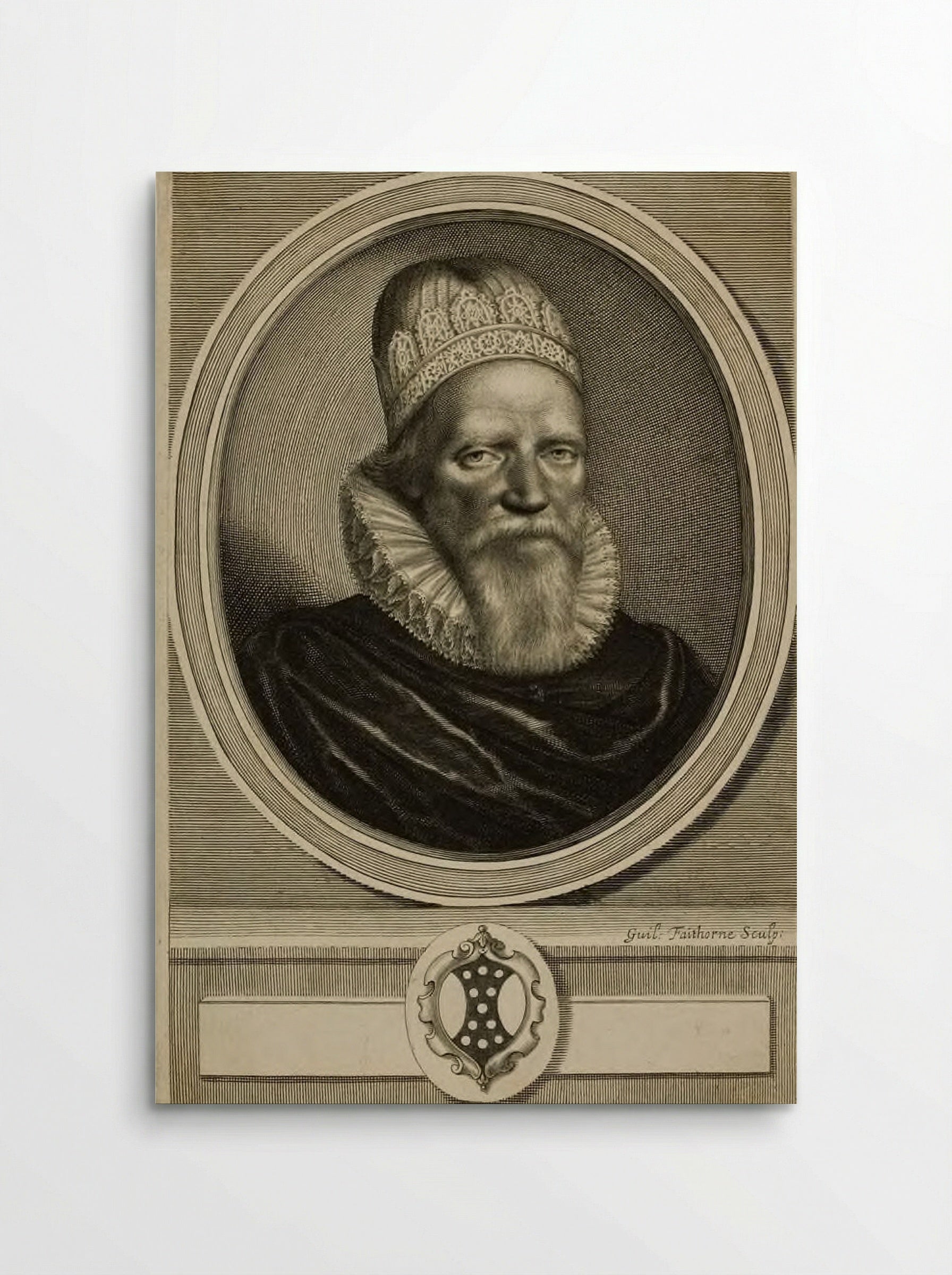 Sir Henry Spelman - William Faithorne the Elder - Poster