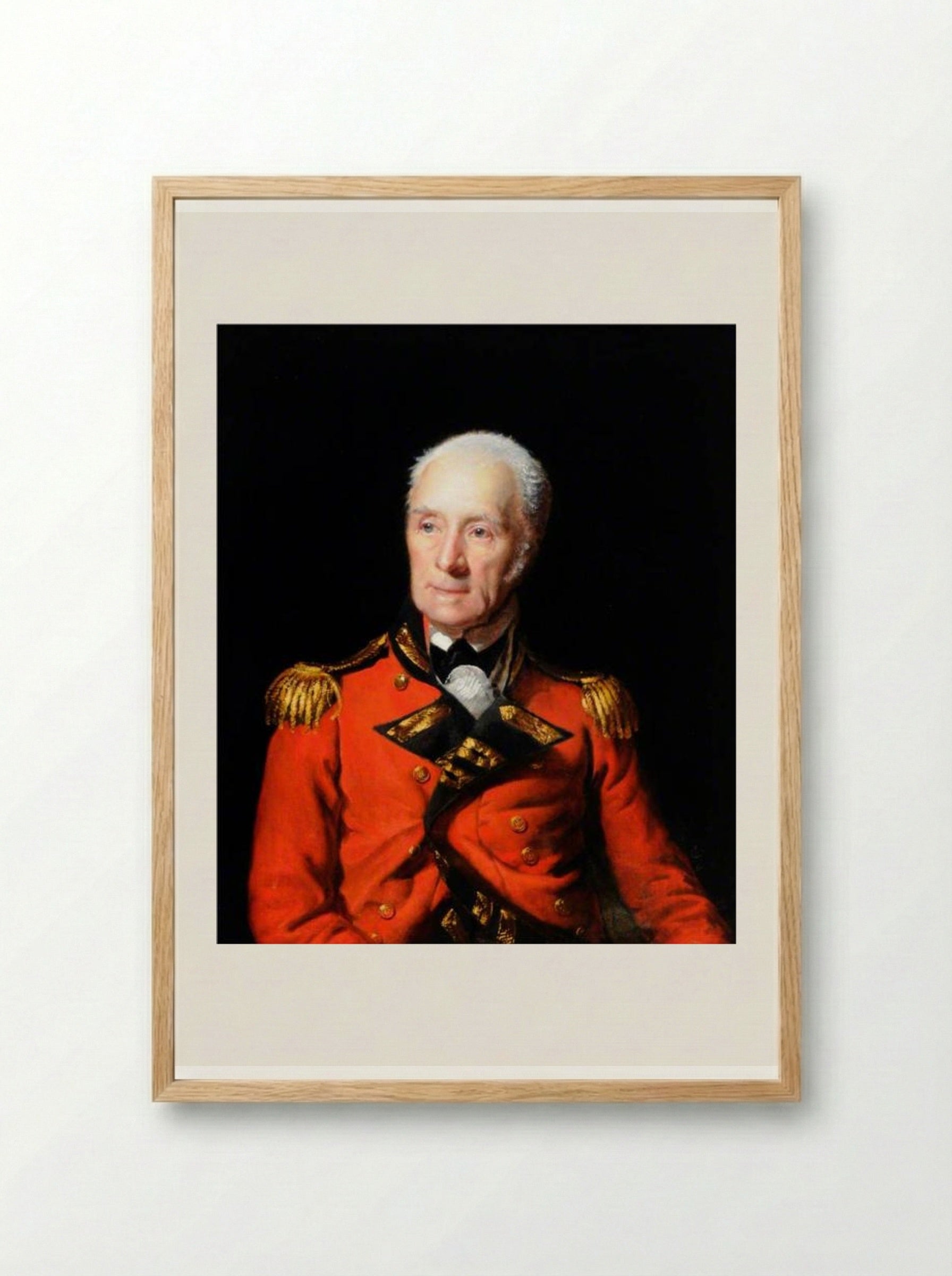 Sir Hew Whiteford Dalrymple - John Jackson - Framed Print Wood