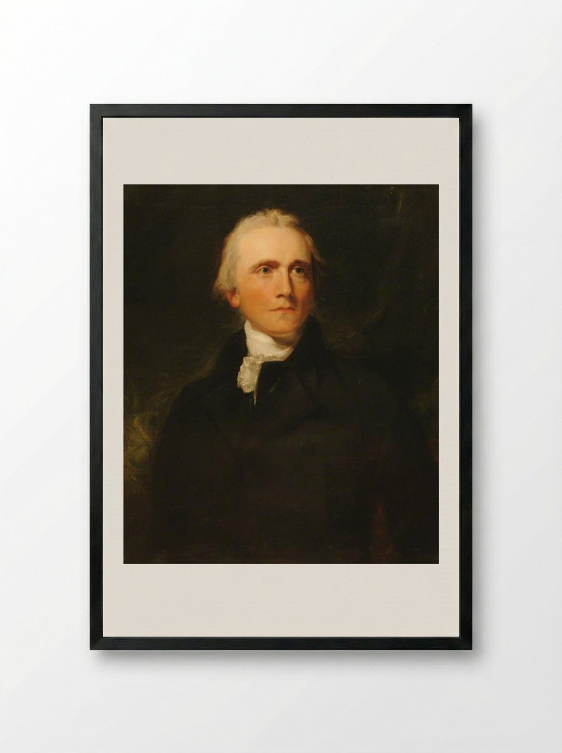 Sir William Grant - Sir Thomas Lawrence - Framed Print Black